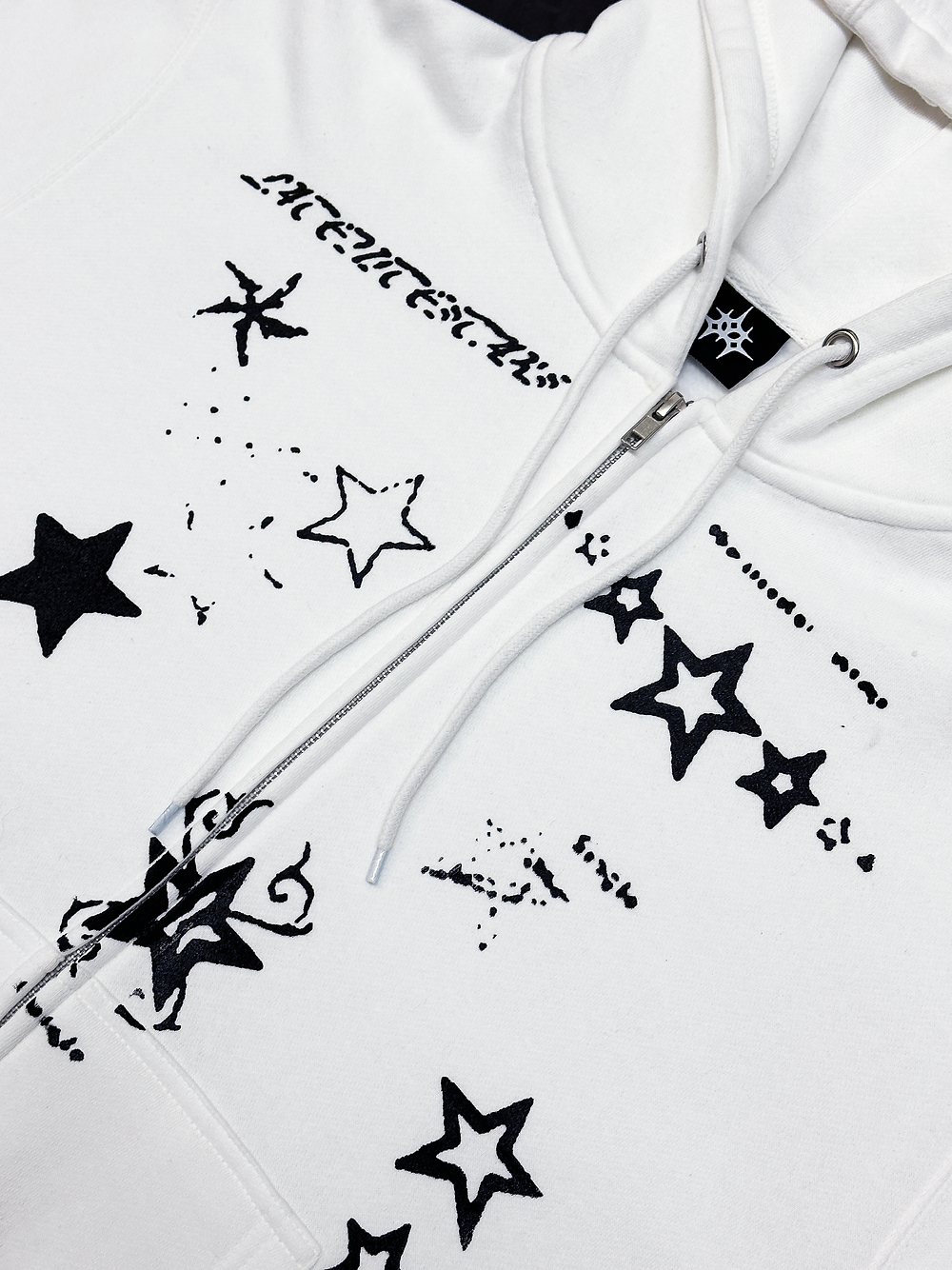 OG Flash Zip Hoodie - White