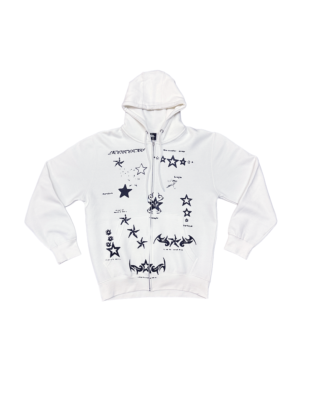 OG Flash Zip Hoodie - White