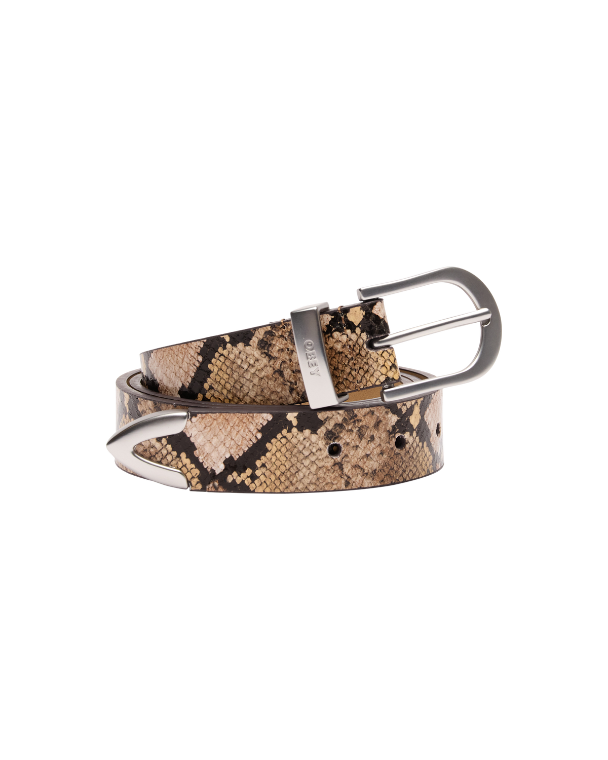 Cinto de Couro Clássico - Snake