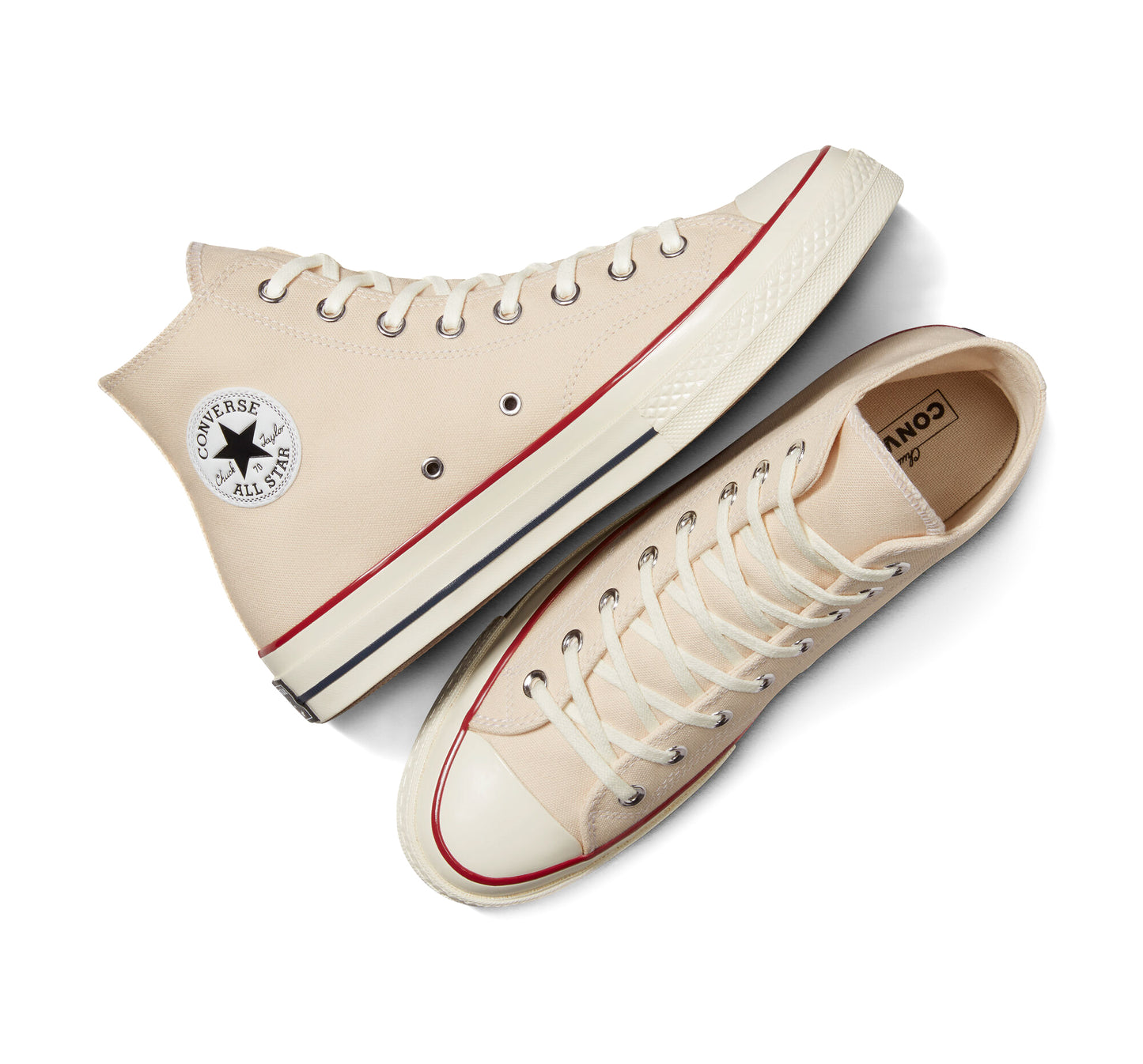 Chuck 70 Hi - Parchment / Garnet / Egret