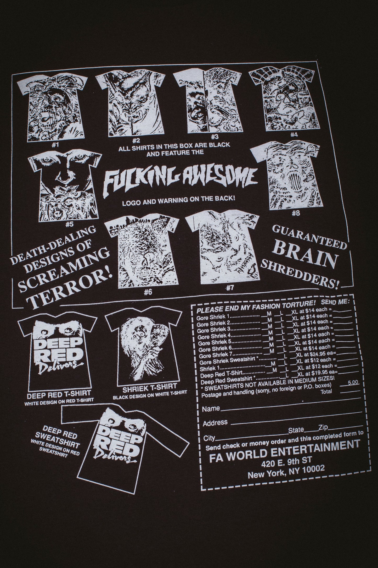 Gore Shriek Tee - Black