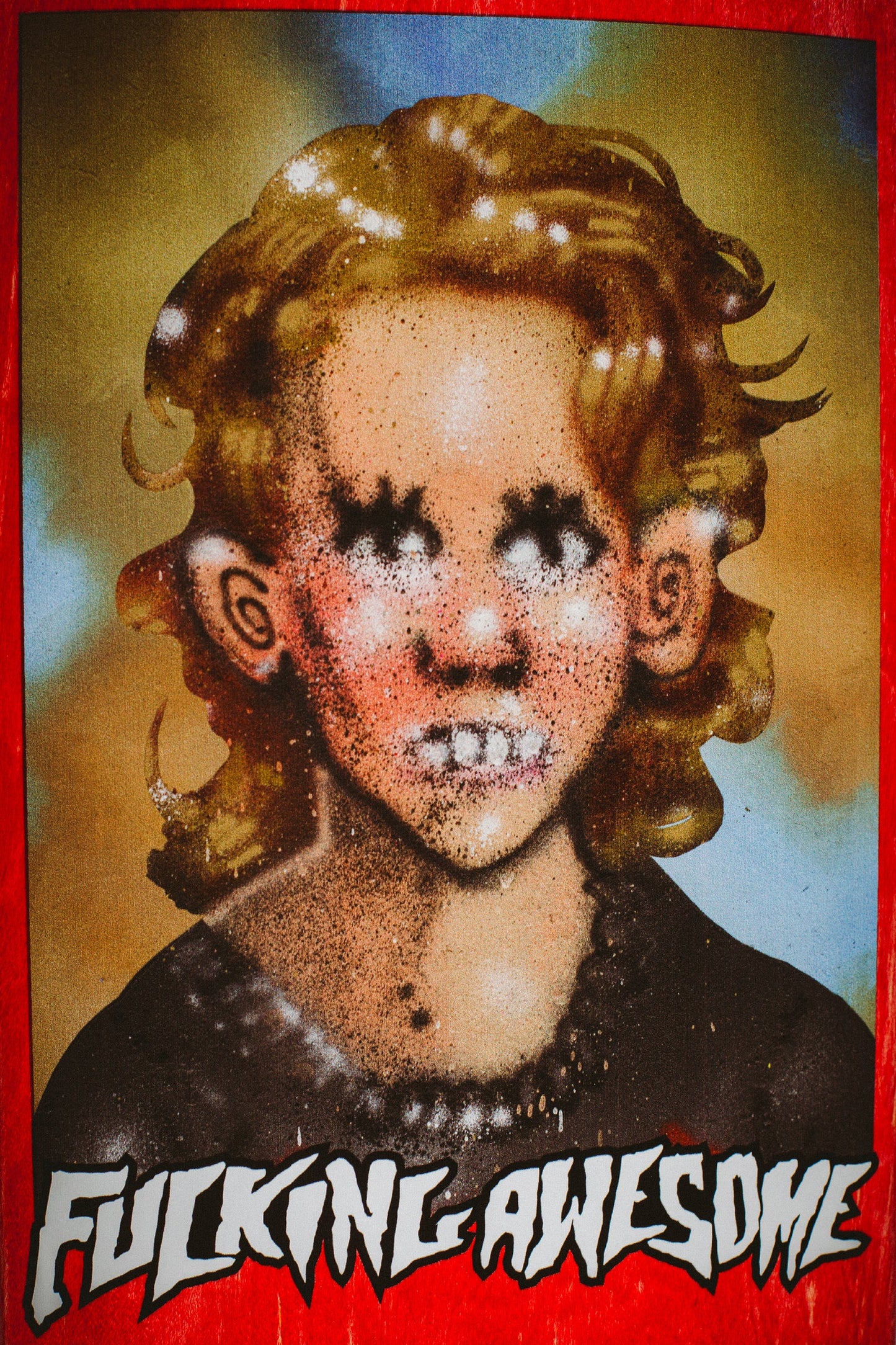 Class Photo Deck Painted By Sickid - Dill