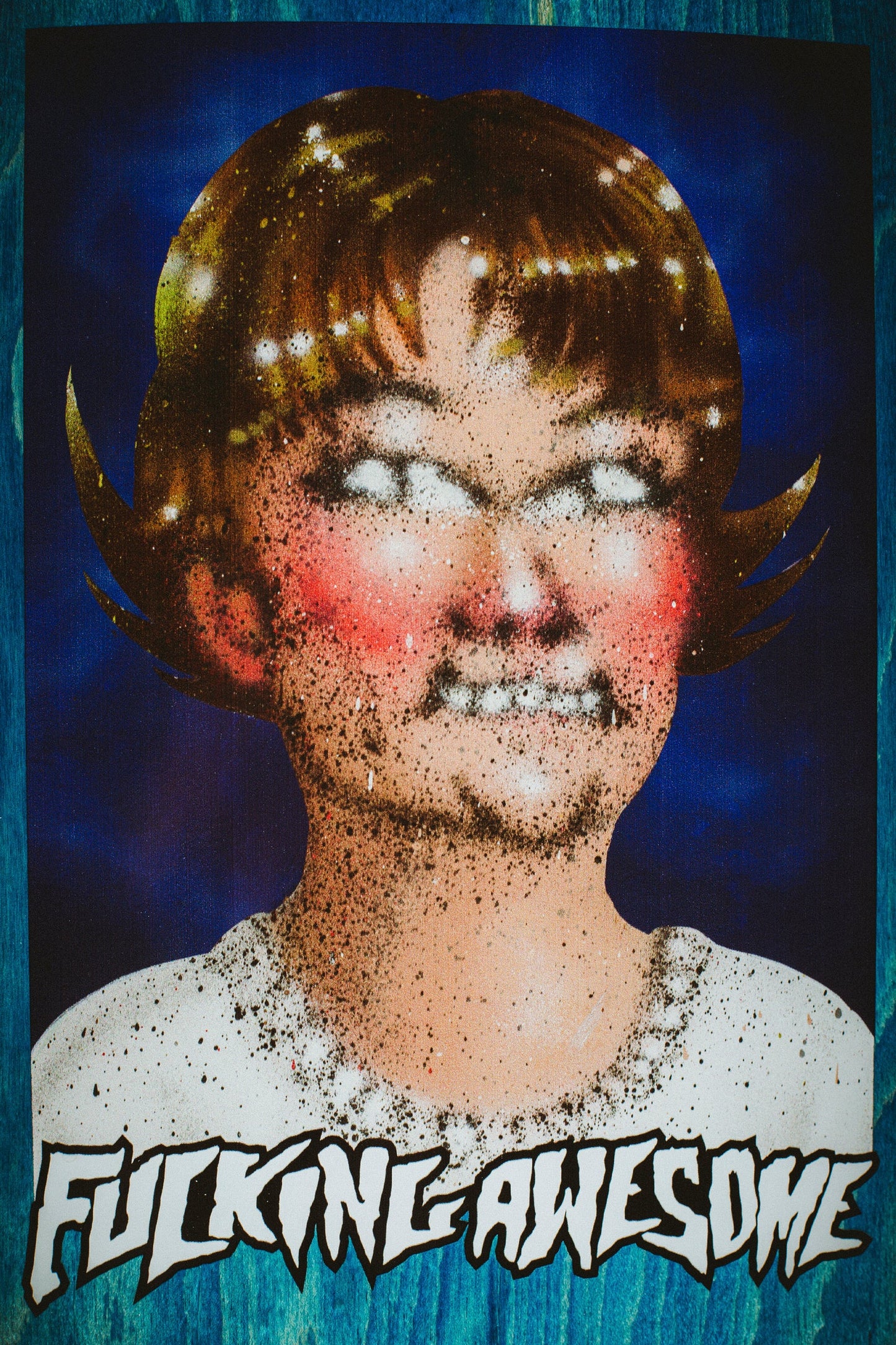 Class Photo Deck Painted By Sickid - Jake