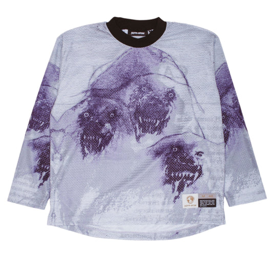 Cerberus Moto Jersey - Purple Brown