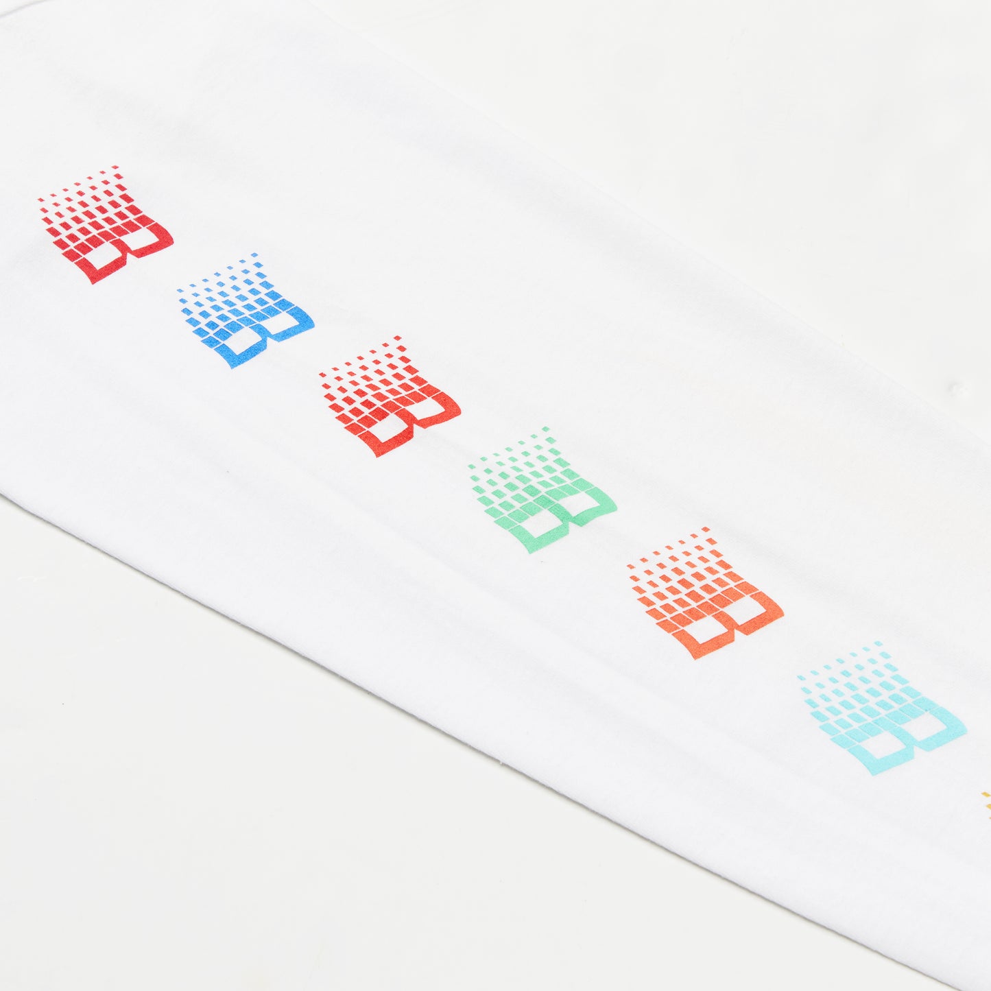 Bronze TV Long Sleeve Tee - White