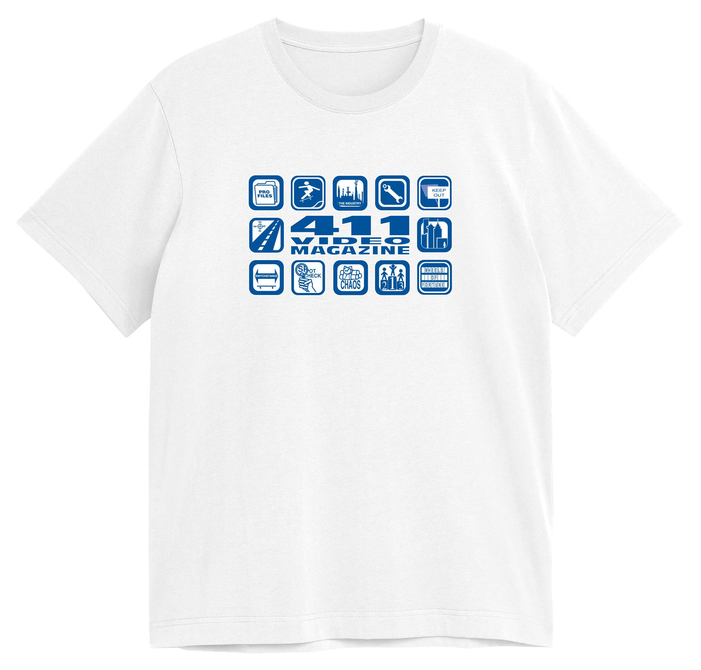 411VM Icons Tee - White