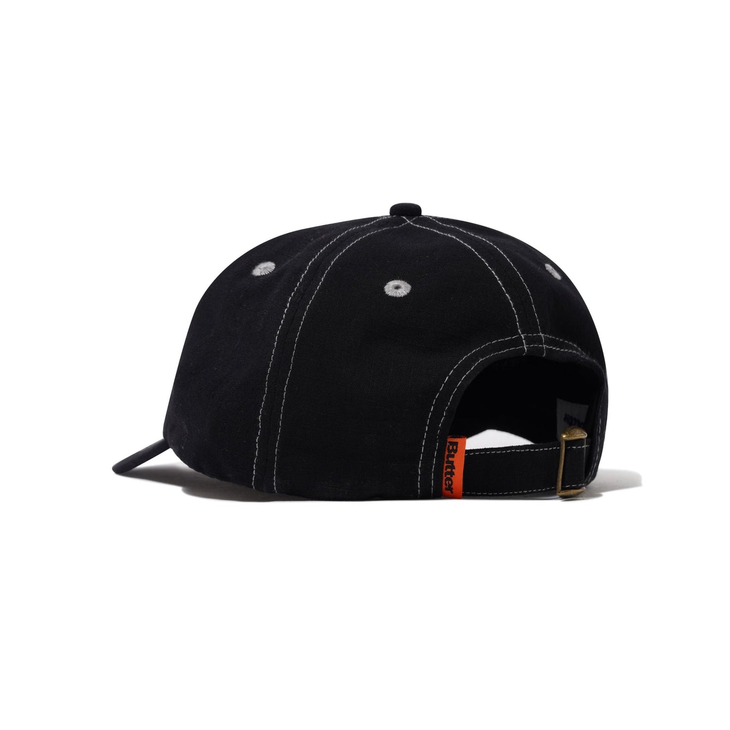Abseil 6 Panel Cap - Black