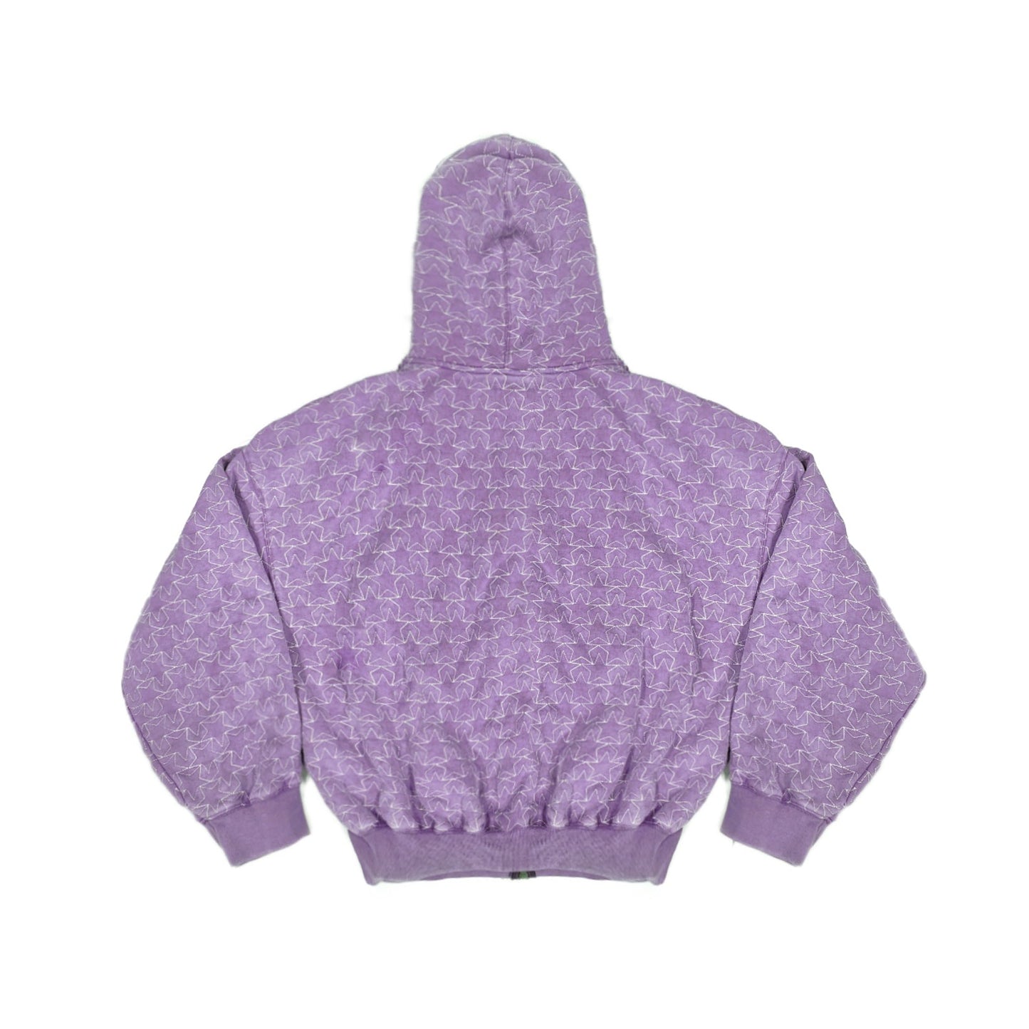 All Star Zip Up Hoodie - Acid Purple