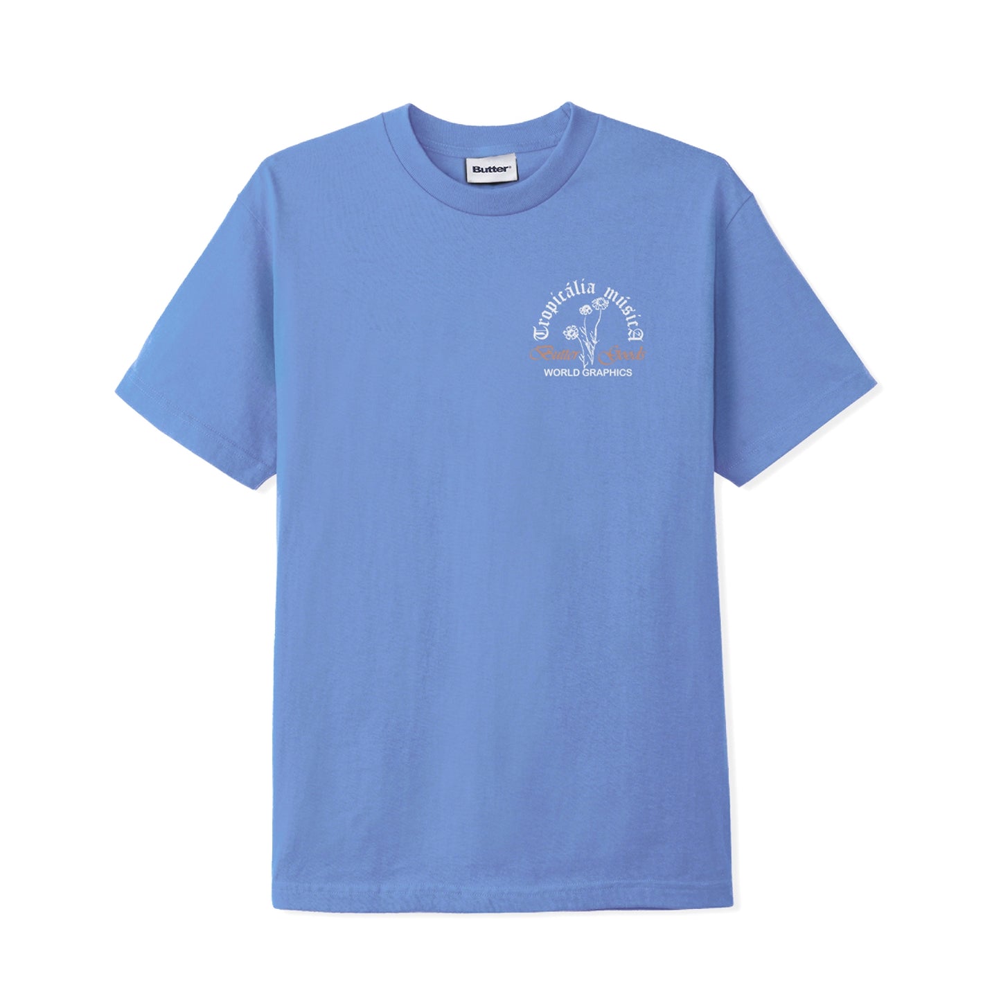 Tropicalia Tee - Periwinkle