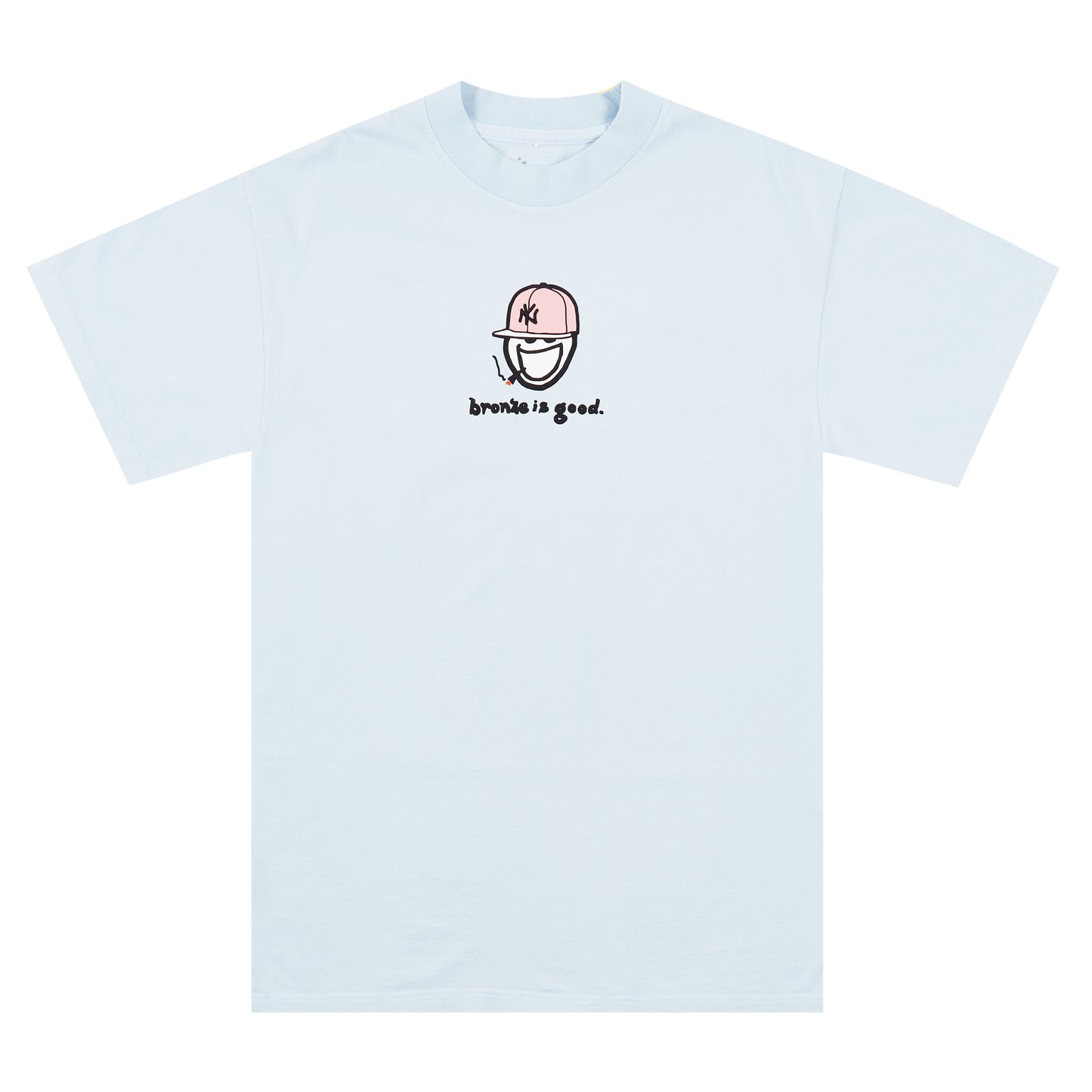 Bronze is Good Tee - Light Blue