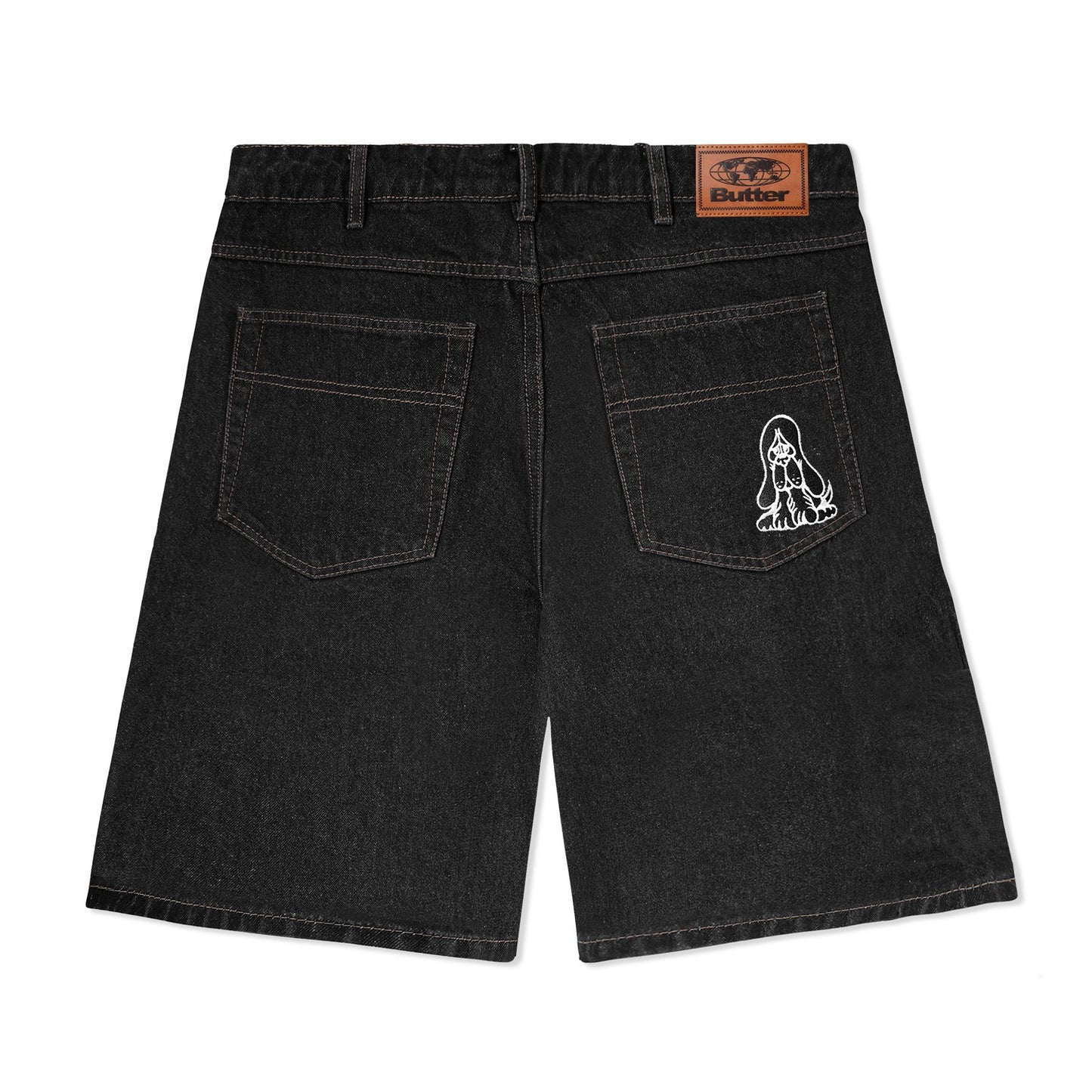 Hound Denim Shorts - Washed Black
