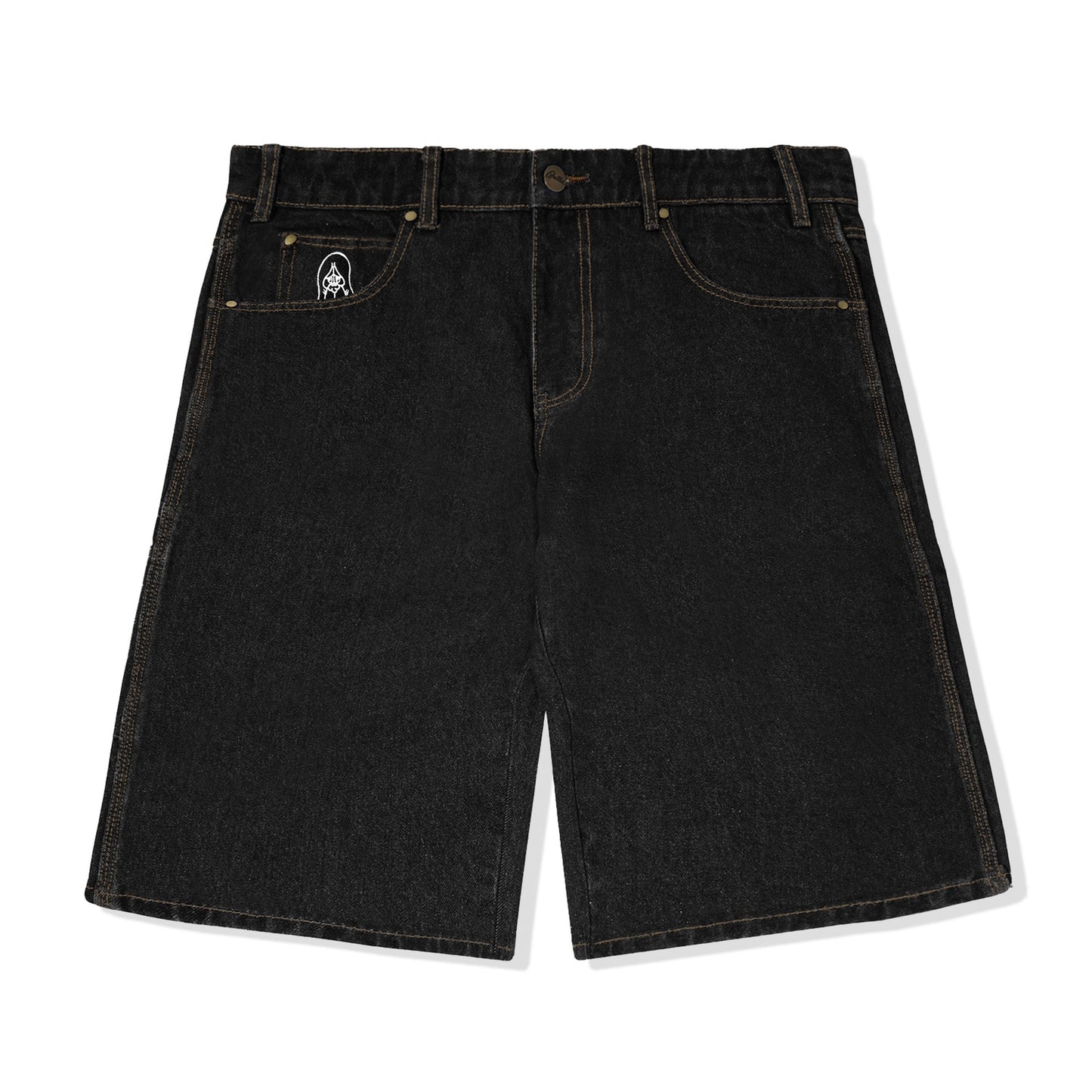 Hound Denim Shorts - Washed Black