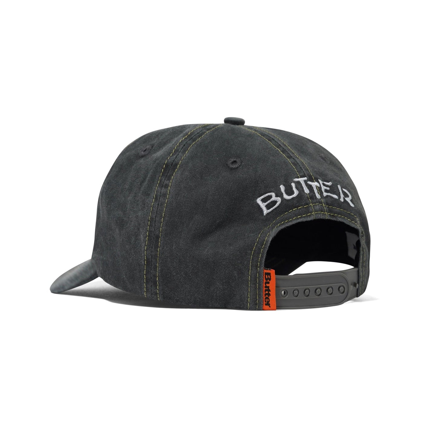 Canine 5 Panel Cap - Washed Black