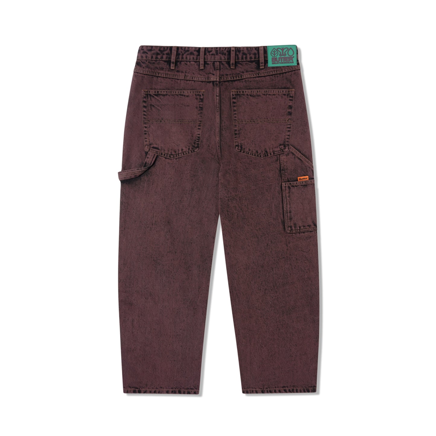 Weathergear Heavyweight Denim Jeans - Plum Wash