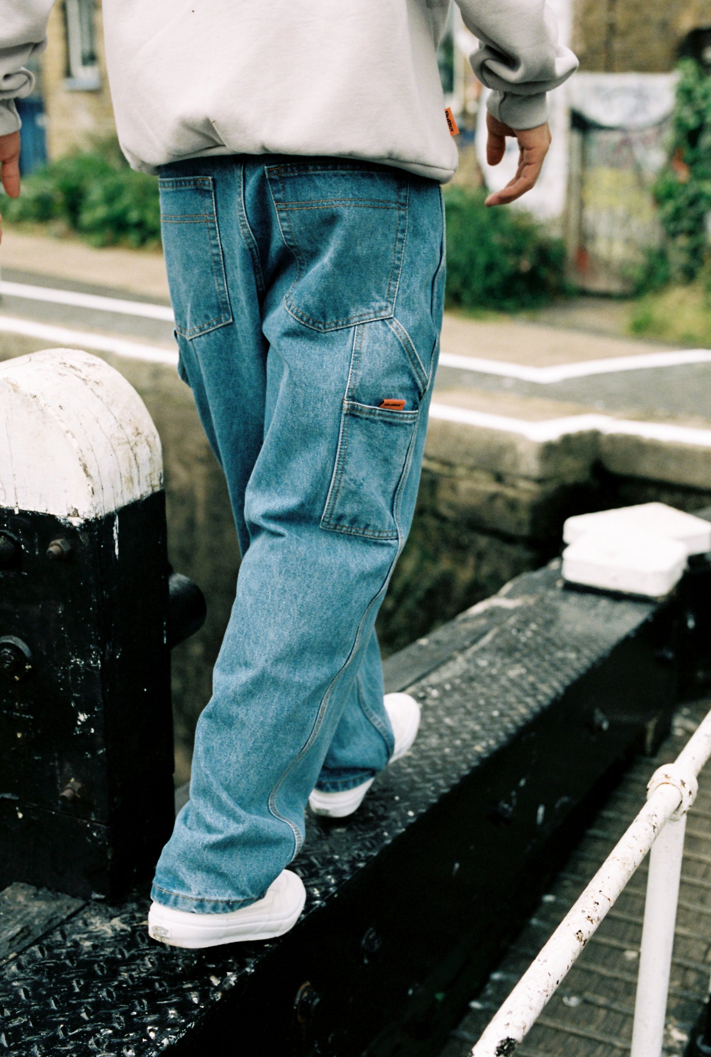 Weathergear Heavyweight Denim Pants - Washed Indigo