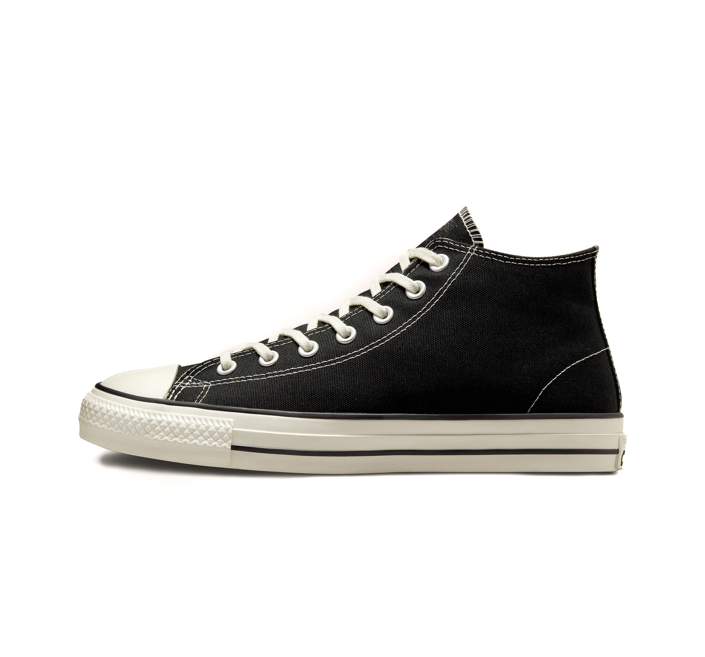 Chuck Taylor All Star Pro Mid - Black / Black / Egret