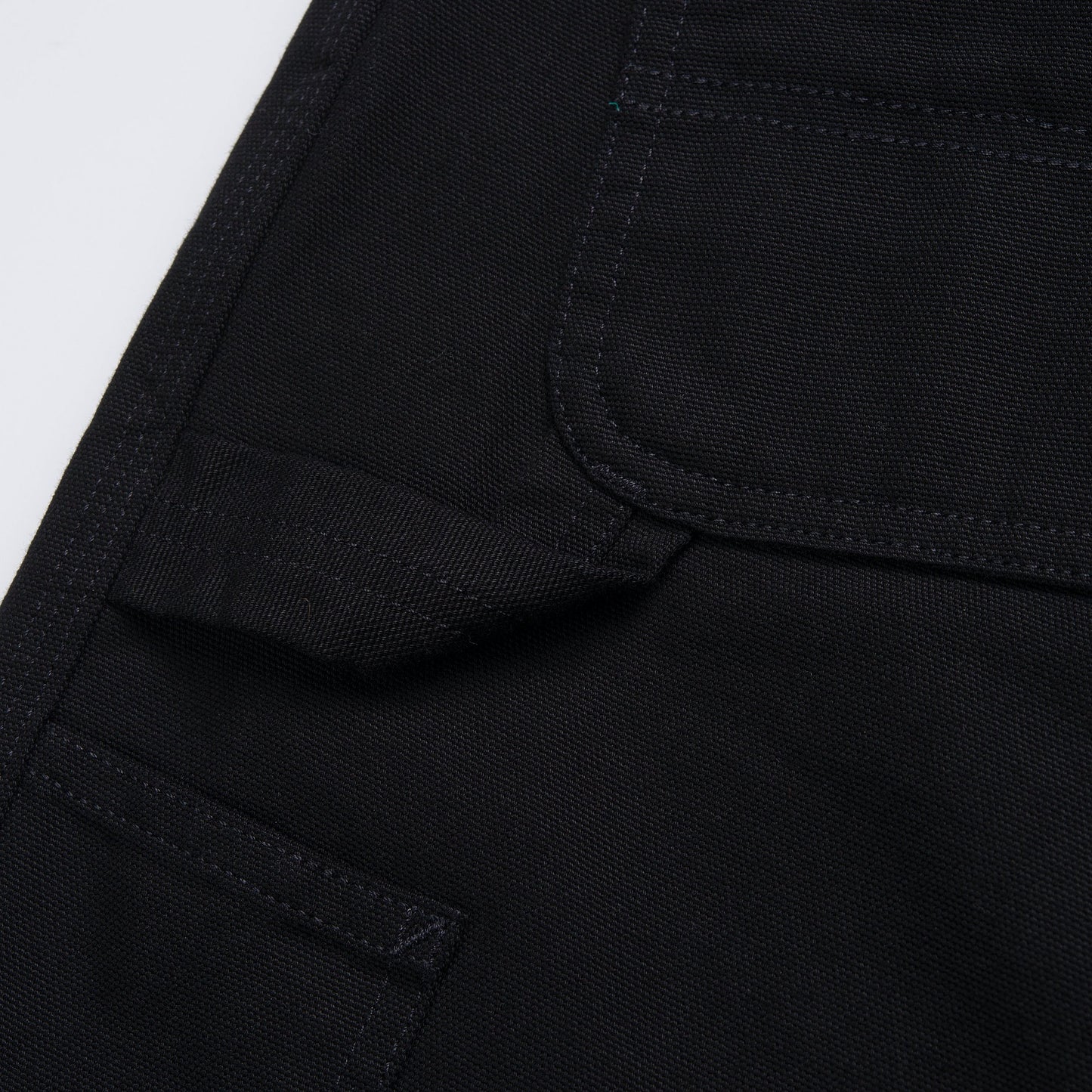 Single Knee Shorts - Black