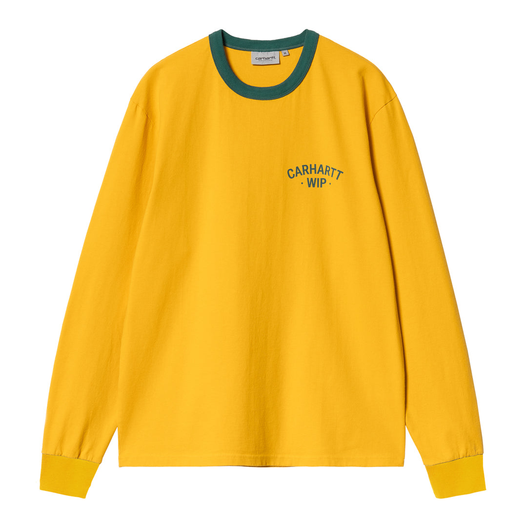 L/S 89 Ringer - Quince / Rainforest