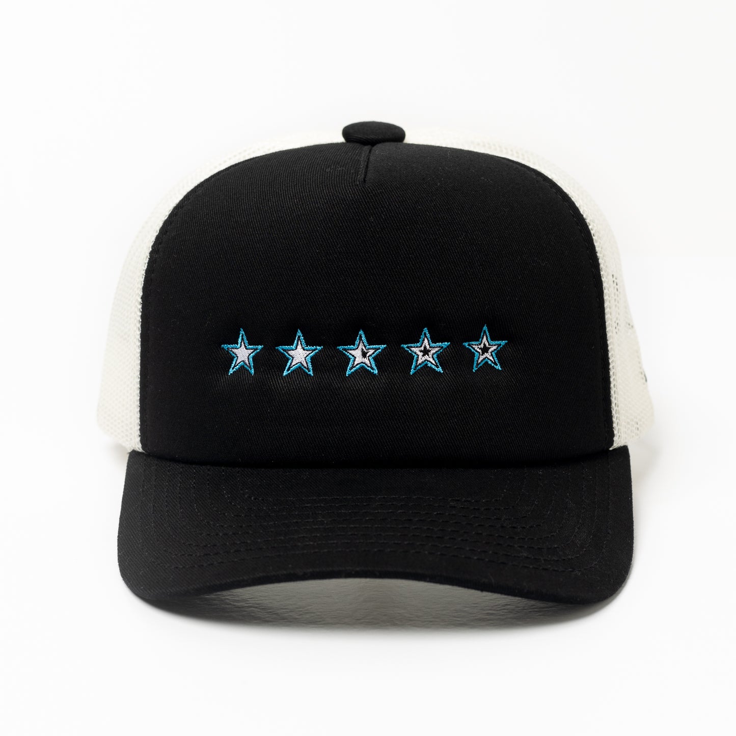 2.5 Stars Trucker Cap - Black