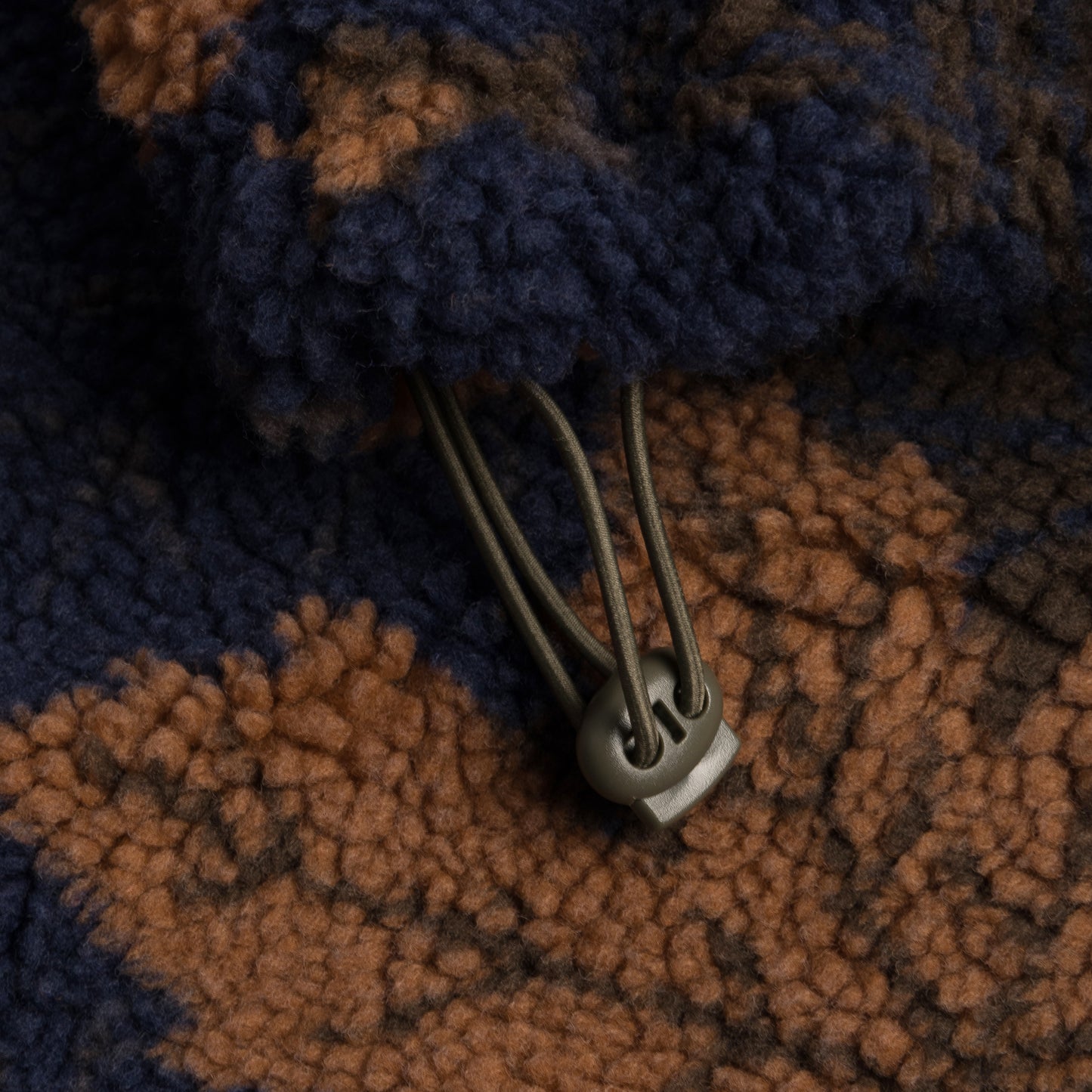 Sherpa Canadian Zip Jacket - Rust