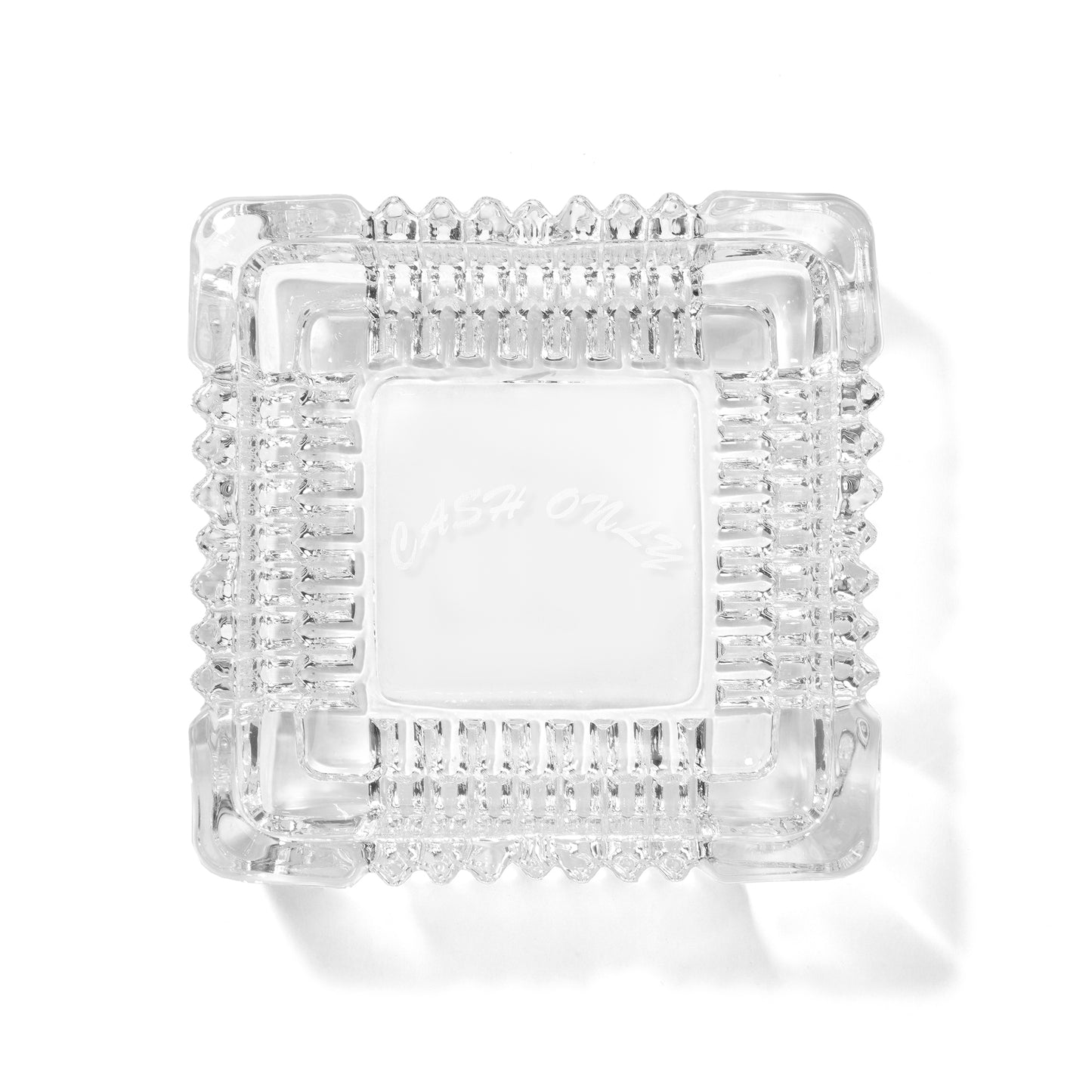 Crystal Ash Tray - Clear