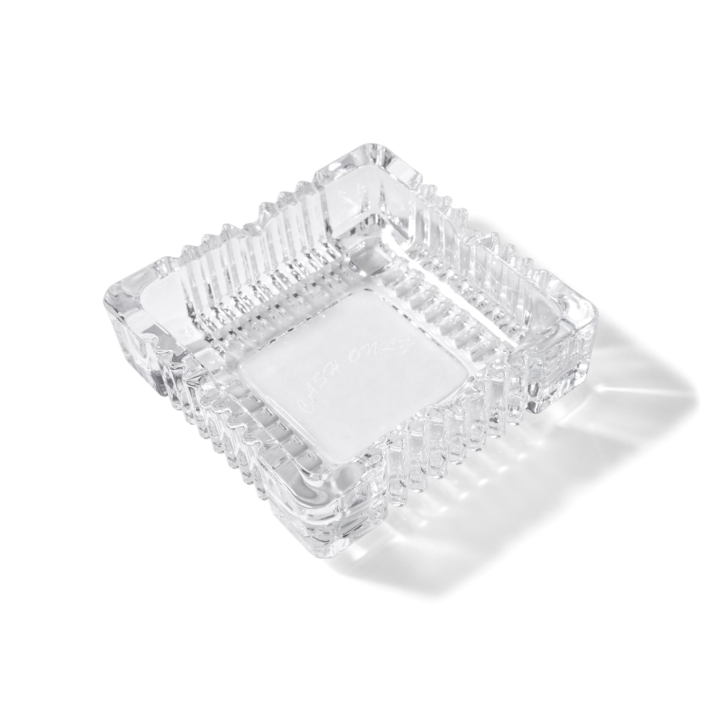 Crystal Ash Tray - Clear
