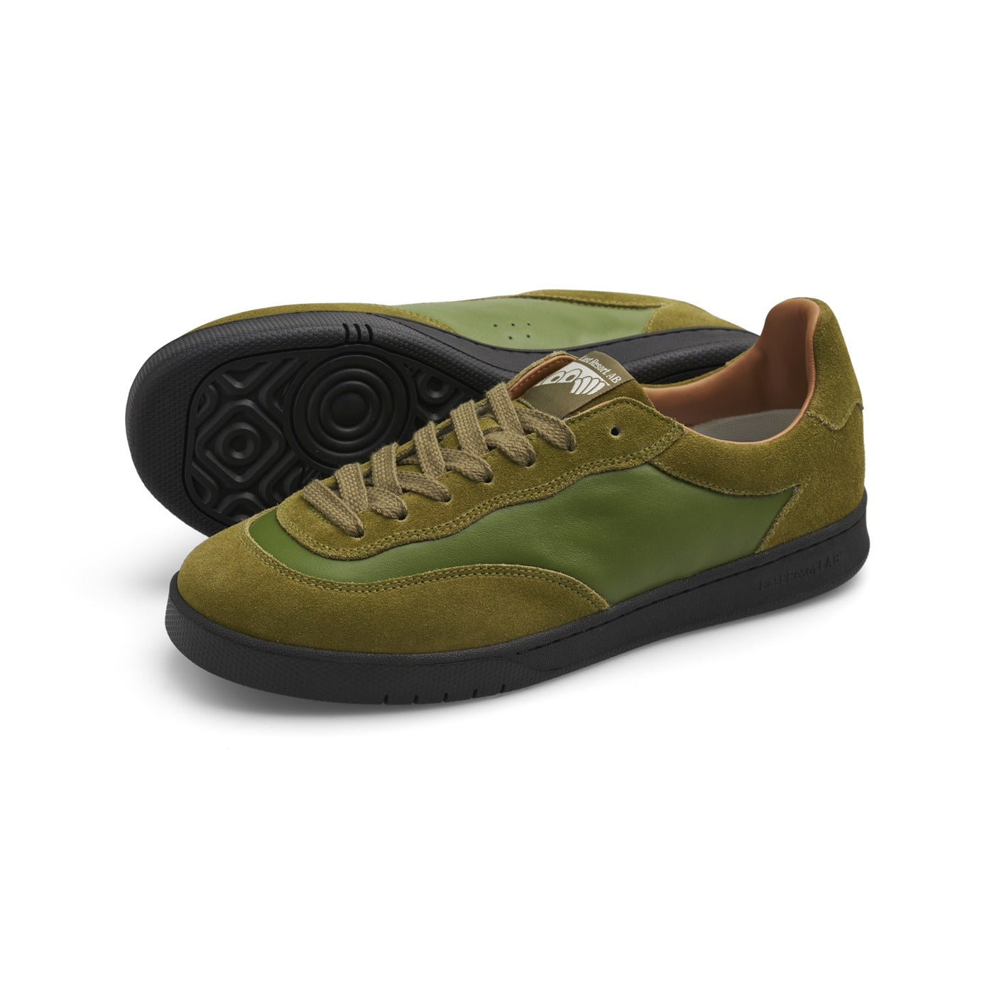 CM001 Suede / Leather Lo - Cedar Green / Black