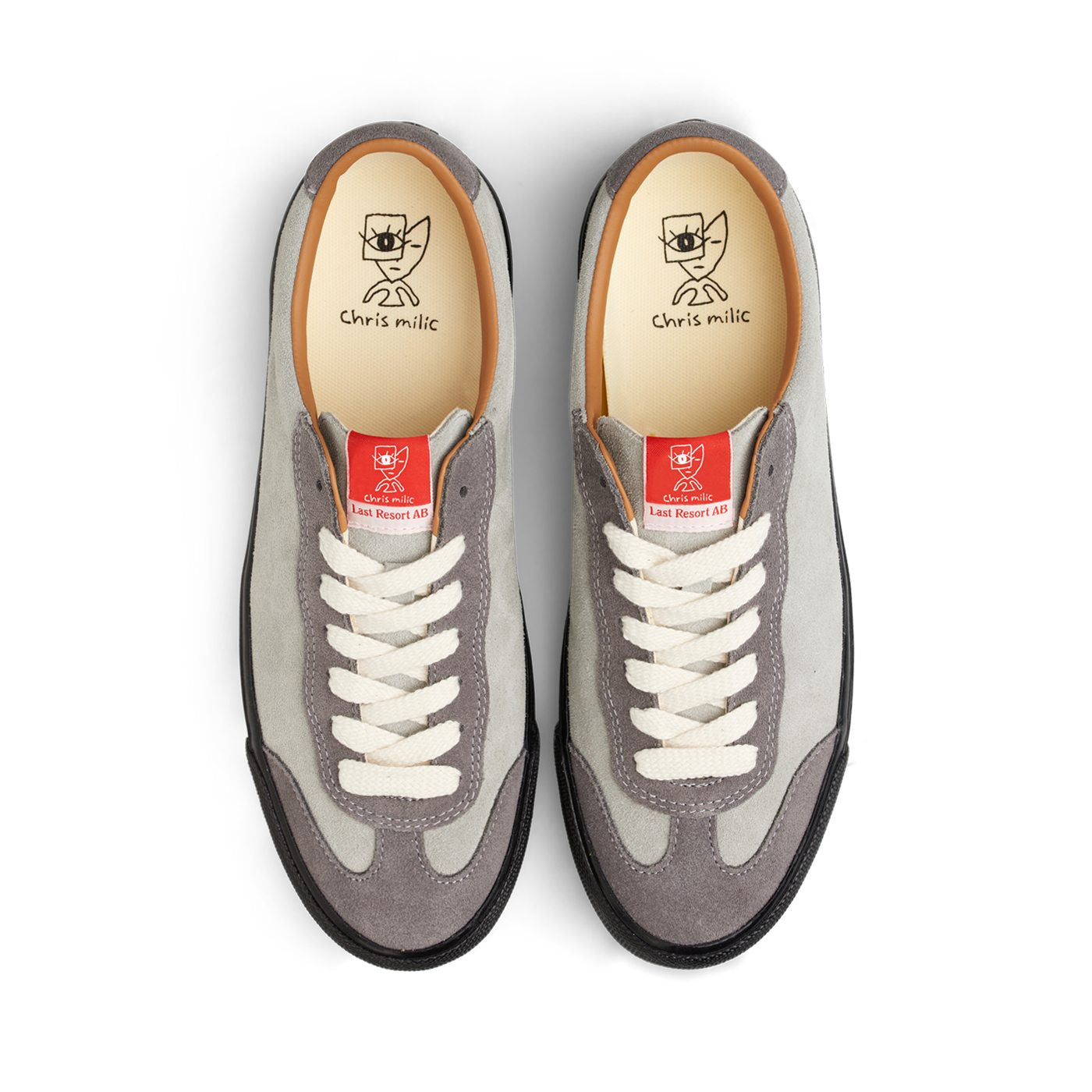 VM004 Milic Suede Lo - Duo Grey / Black
