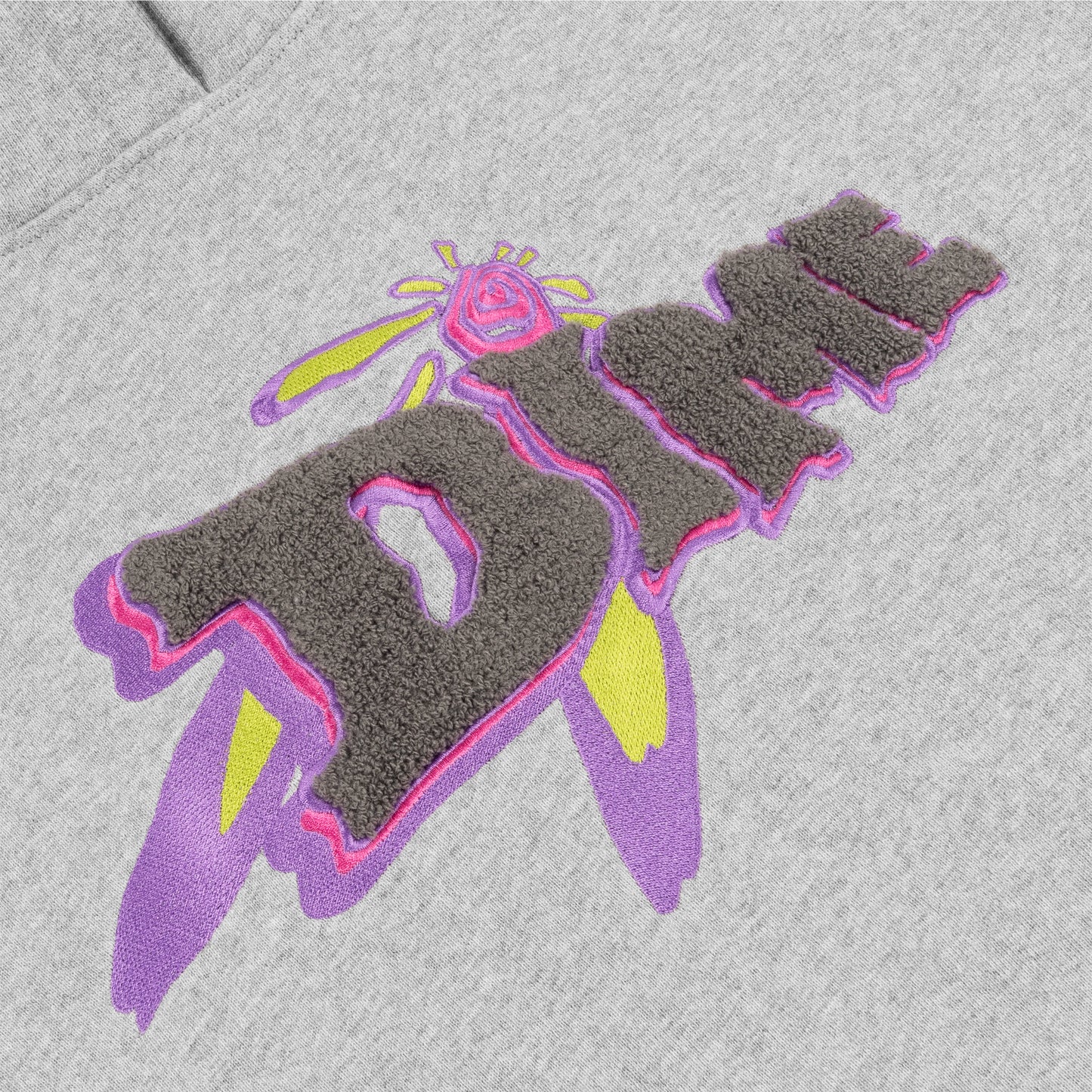 Encino Chenille Hoodie - Heather Grey