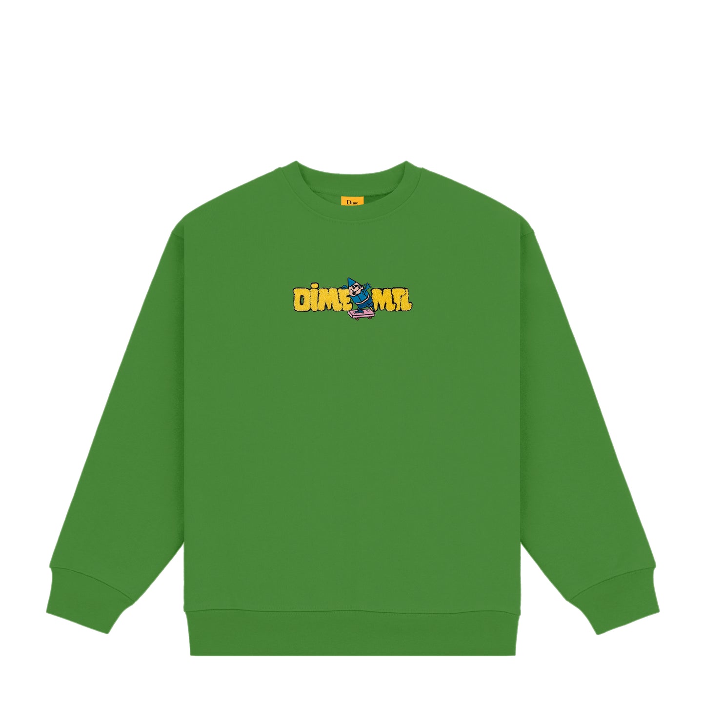 Crayon Chenille Crewneck - Green