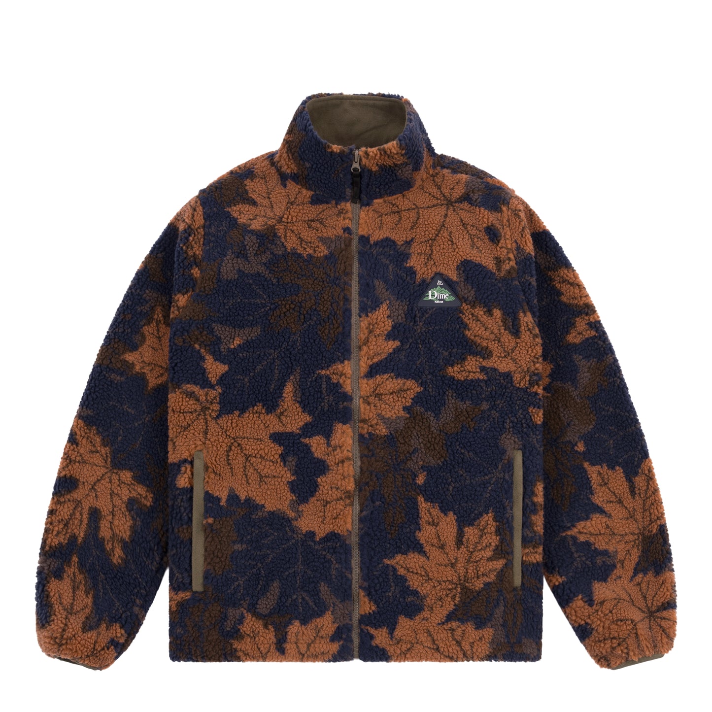 Sherpa Canadian Zip Jacket - Rust