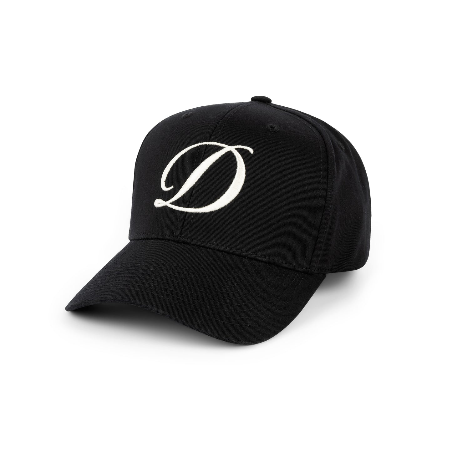 D Full Fit Cap - Black