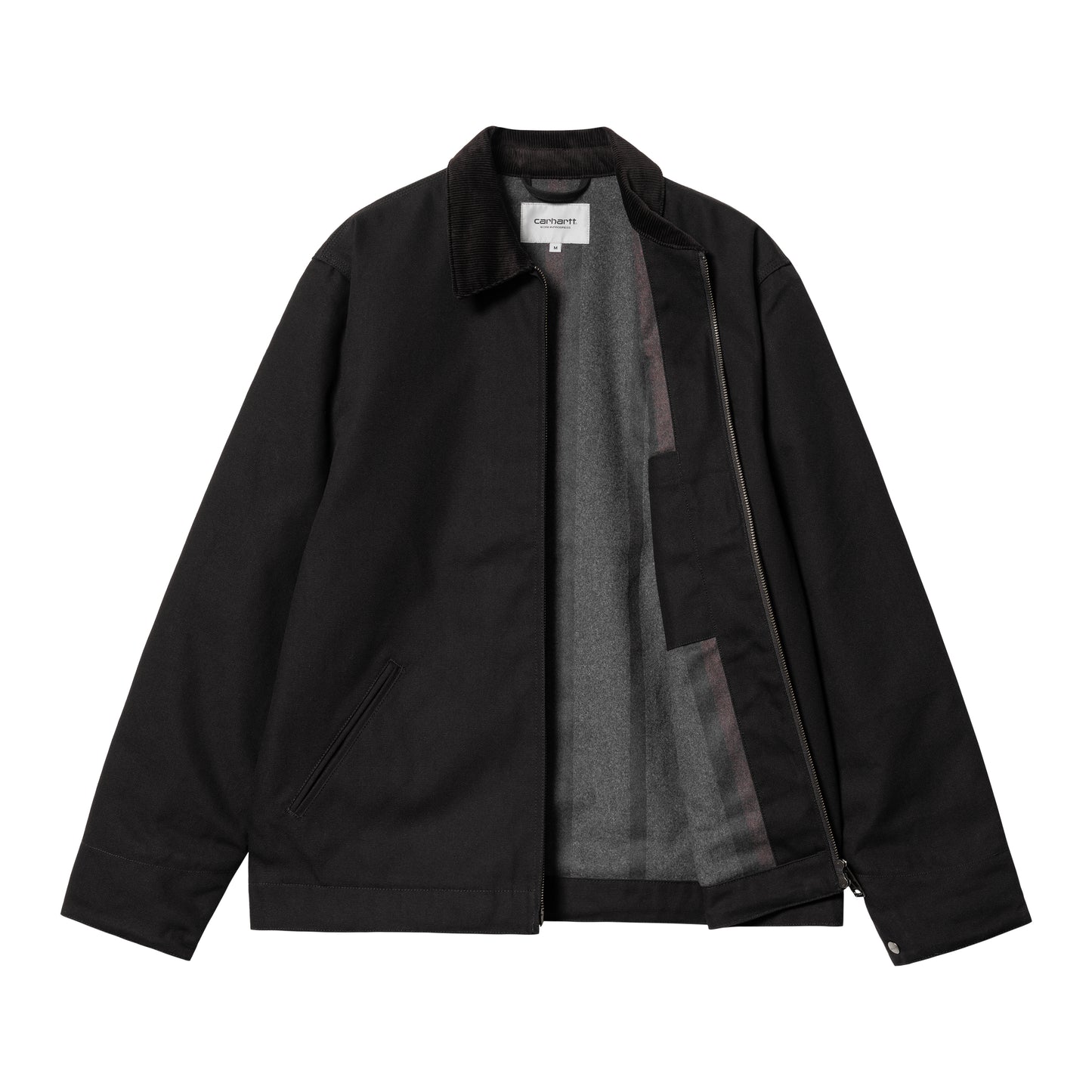 Detroit Jacket - Black / Black (Heavy Stone Wash)