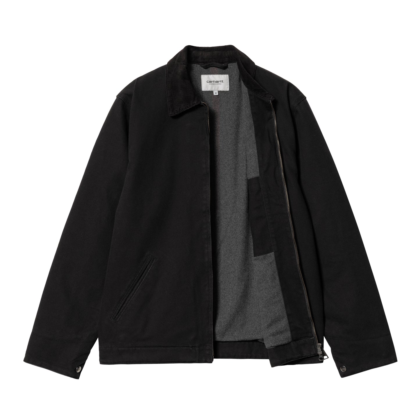 Detroit Jacket - Black / Black (Rigid)