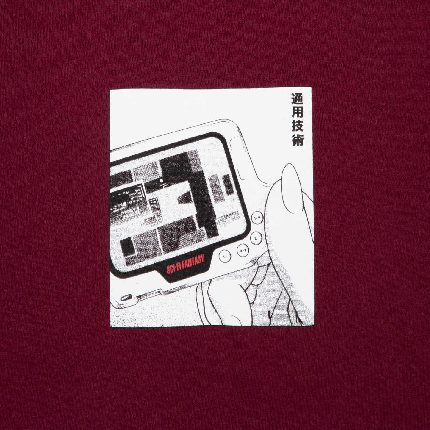 Device Tee - Maroon