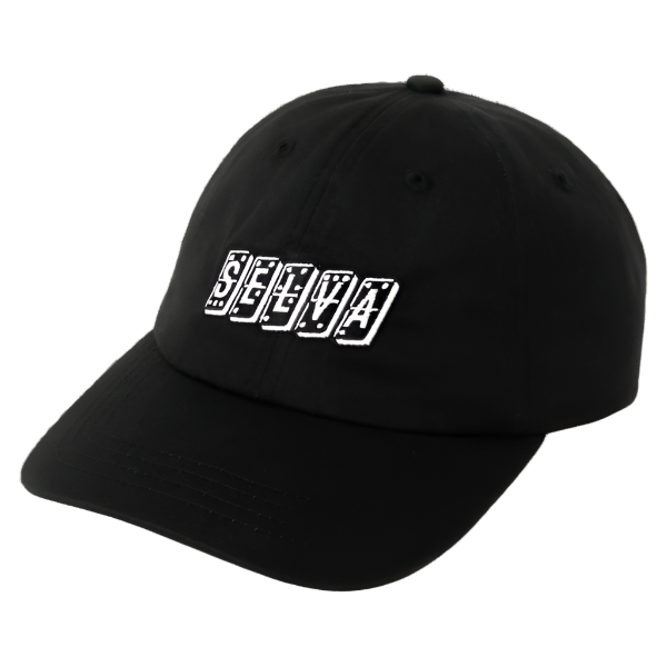 Dominoes Golf Hat - Black