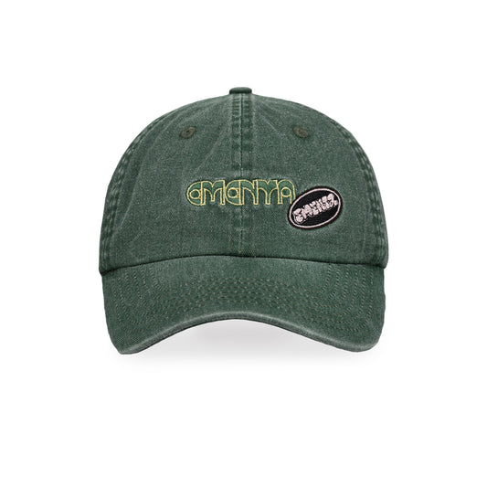 Dots Patch Cap - Washed Green