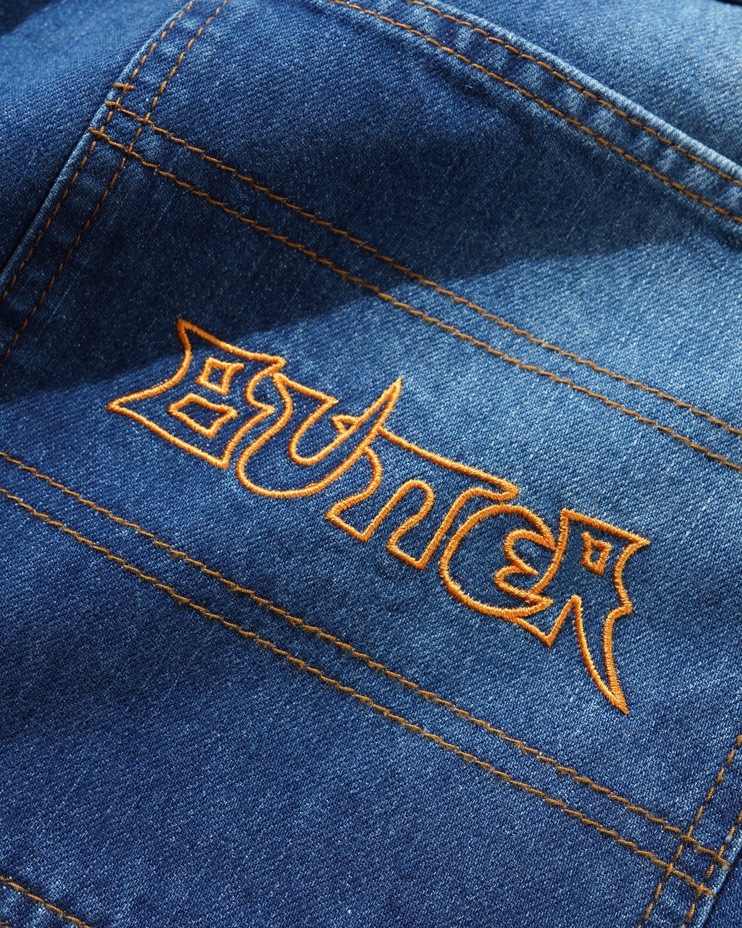 Encounter Denim Shorts - Washed Slub Blue