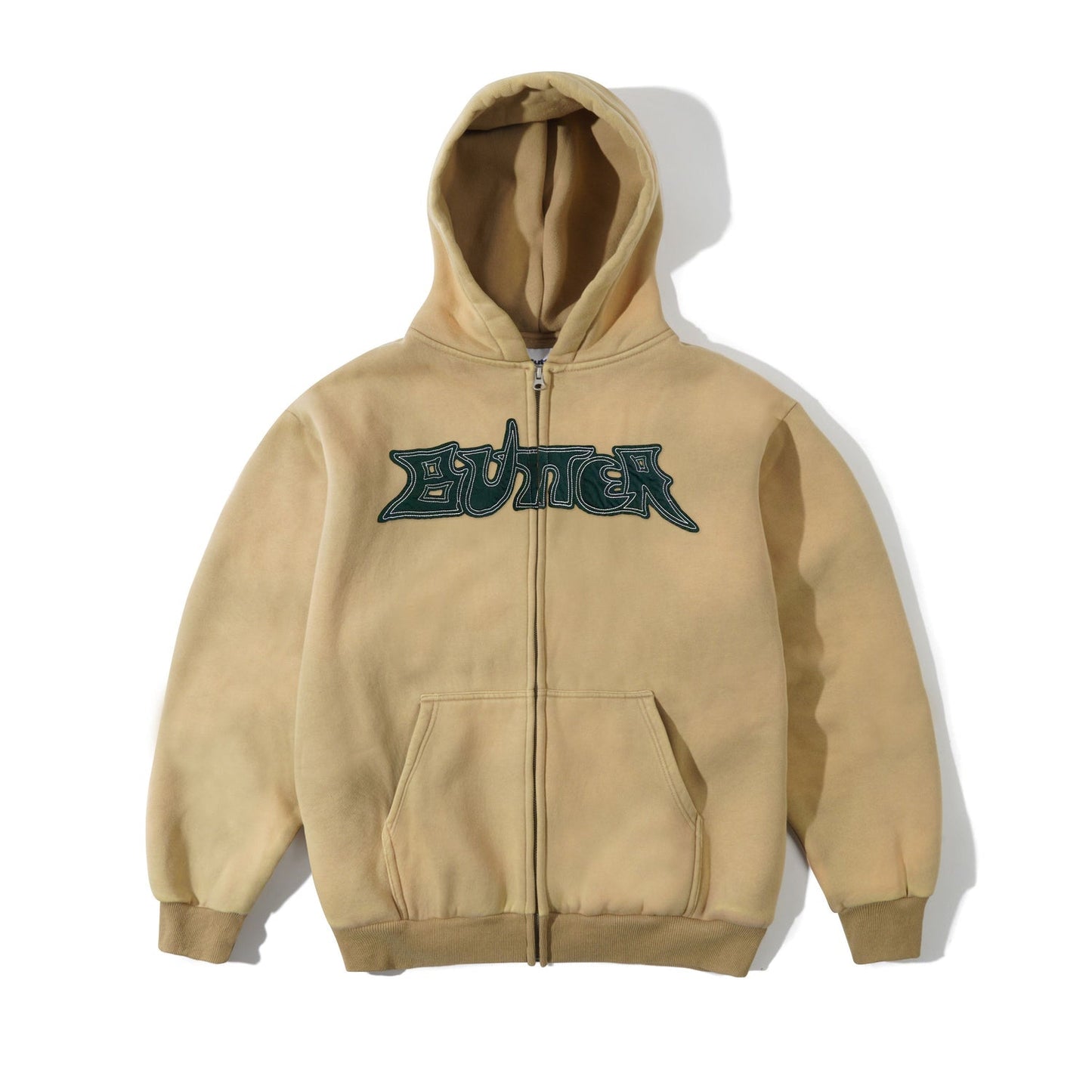 Encounter Zip-Thru Hoodie - Washed Tan