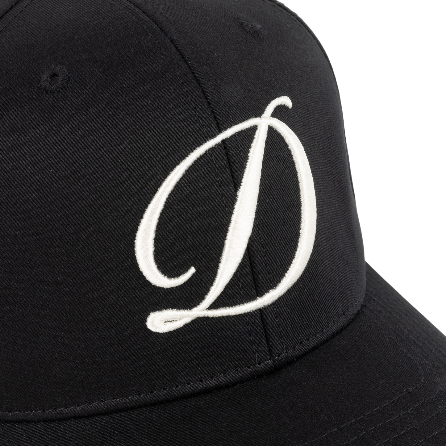 D Full Fit Cap - Black