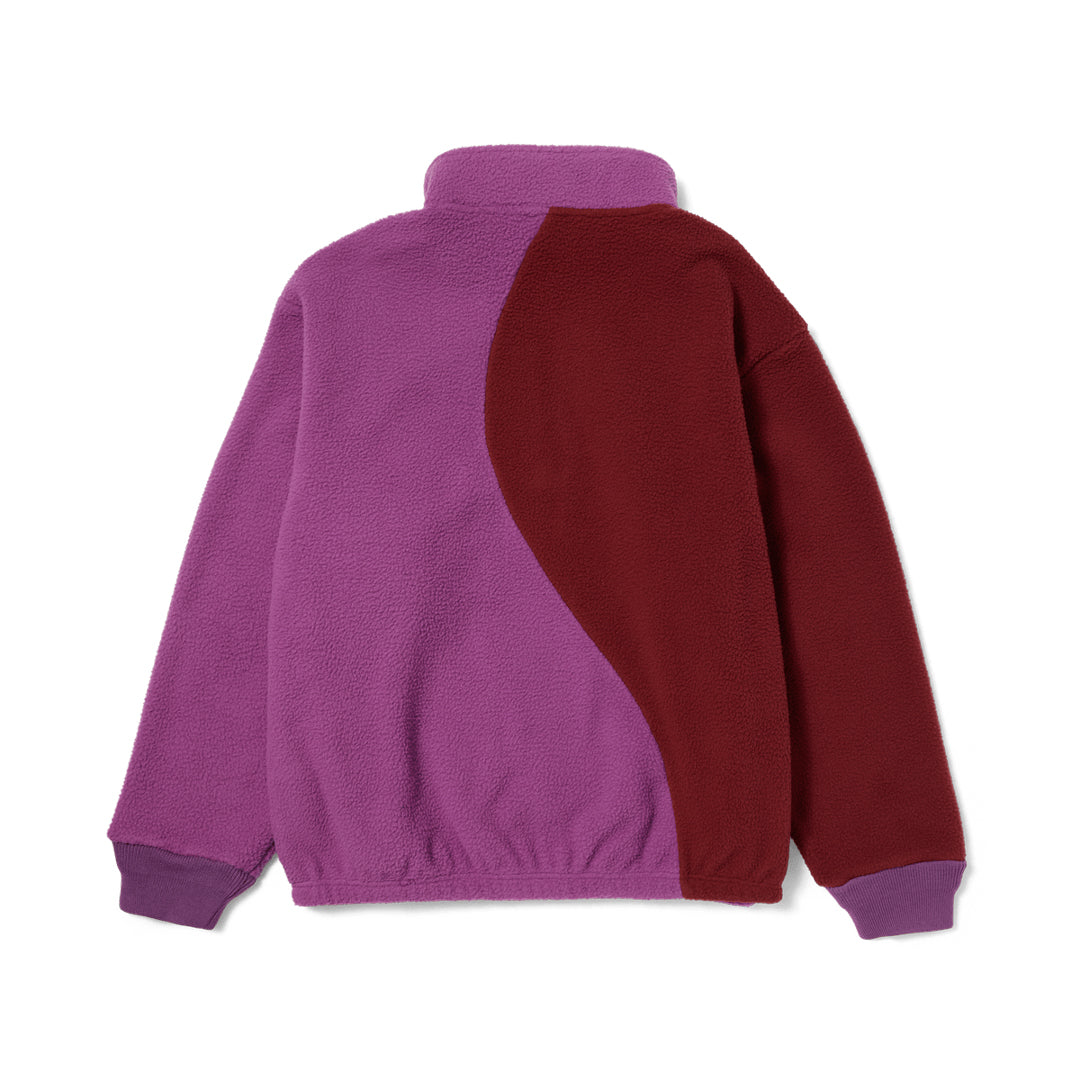 Expedition 1/4 Zip Pile Flece - Berry