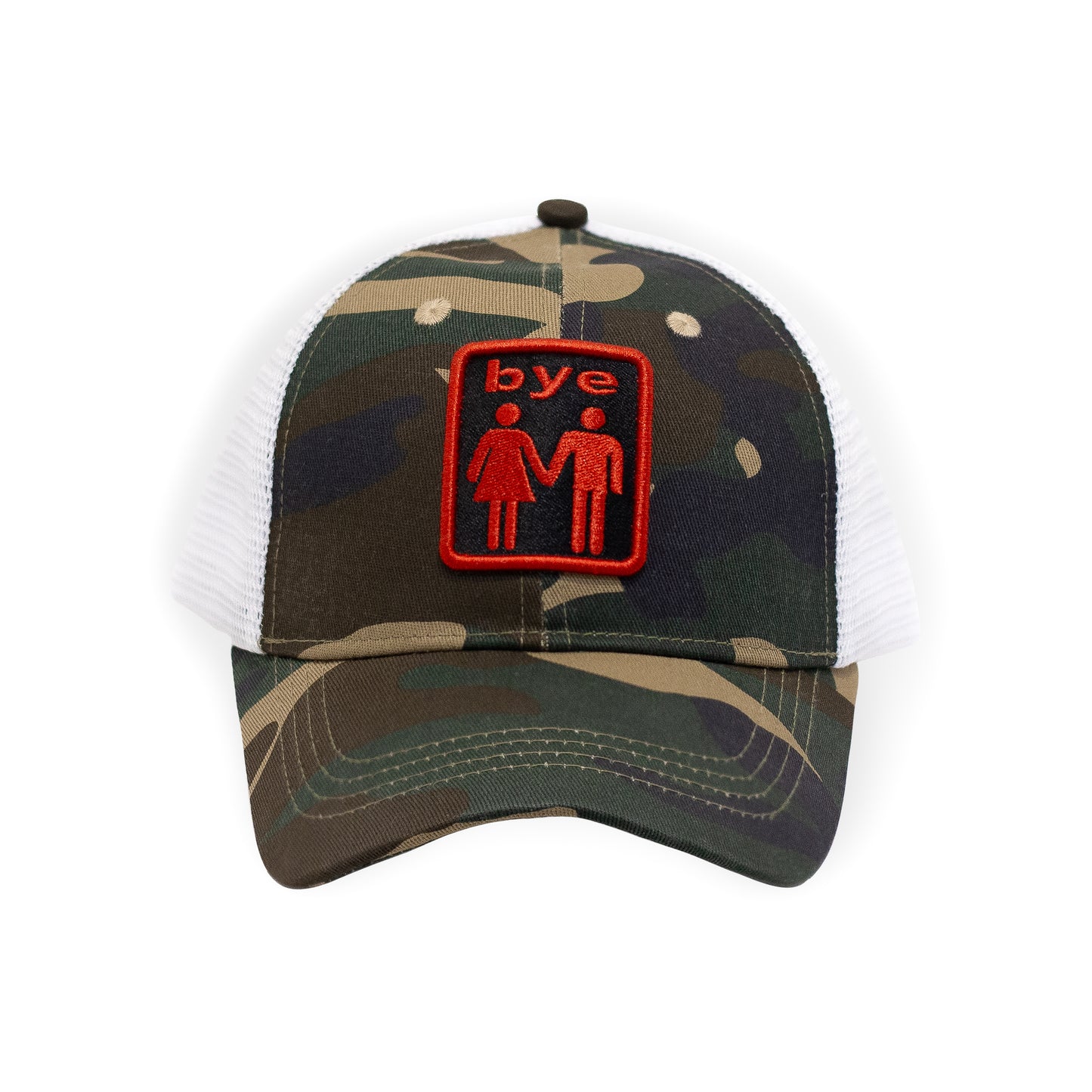 Couple Trucker Hat - Camo