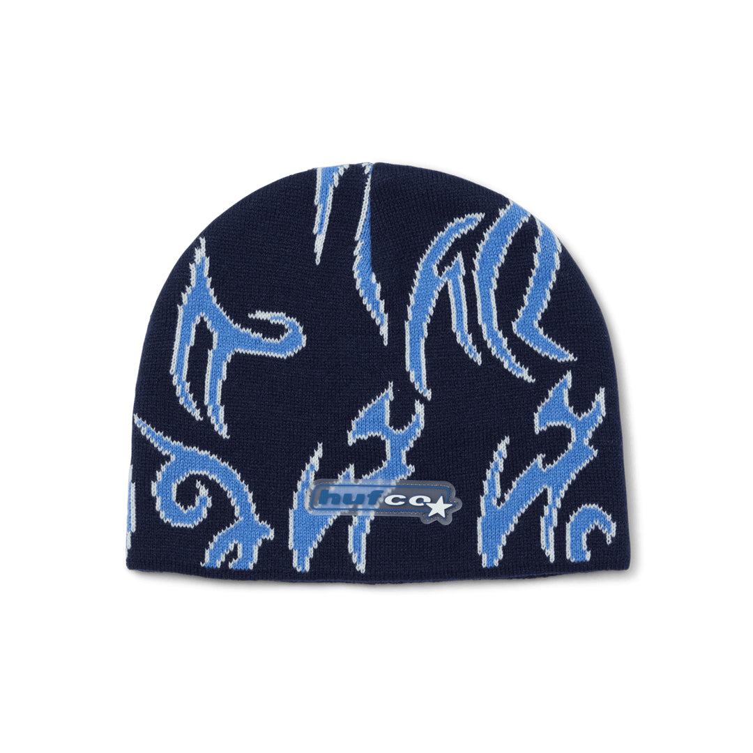 Tribal Beanie - Navy Blue