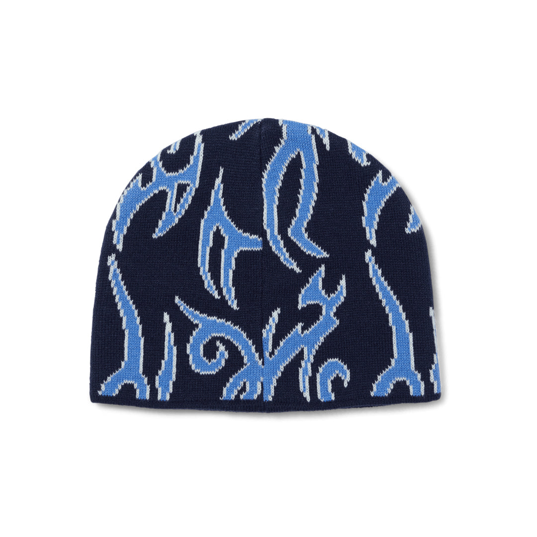 Tribal Beanie - Navy Blue
