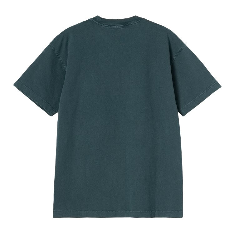 Vista Tee - Deep Lagoon, Garment Dyed