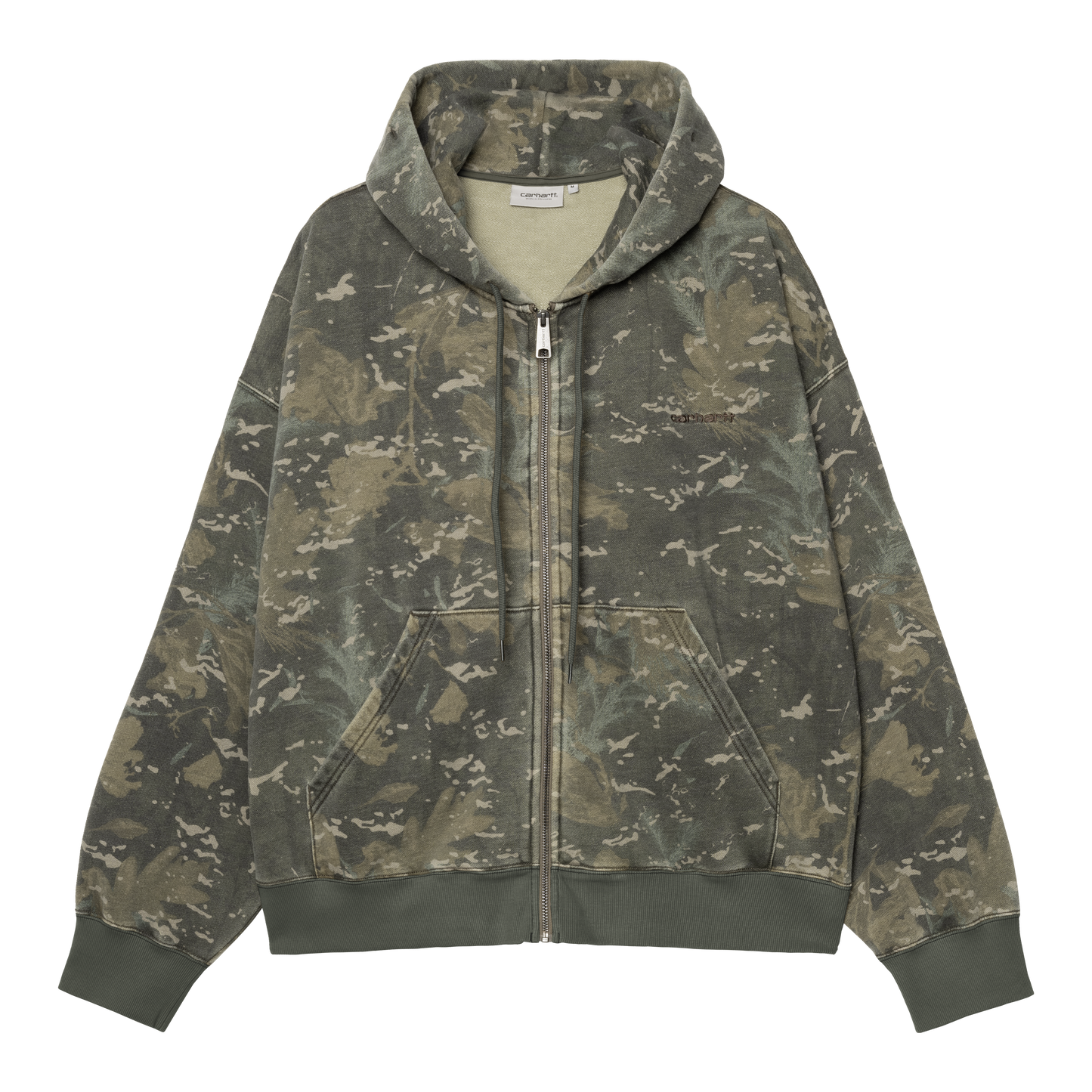 Hooded Benton Sweat Jacket - Camo Combi