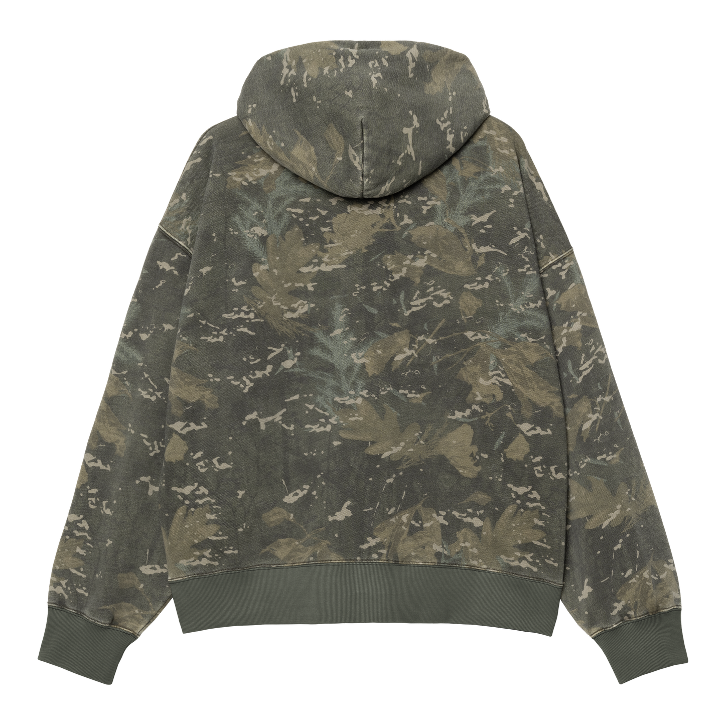 Hooded Benton Sweat Jacket - Camo Combi