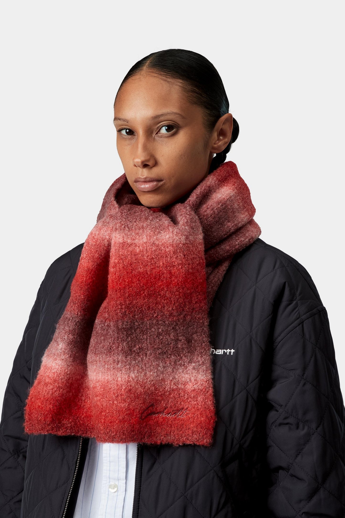 Tony Scarf - Palisander / Glassy Pink