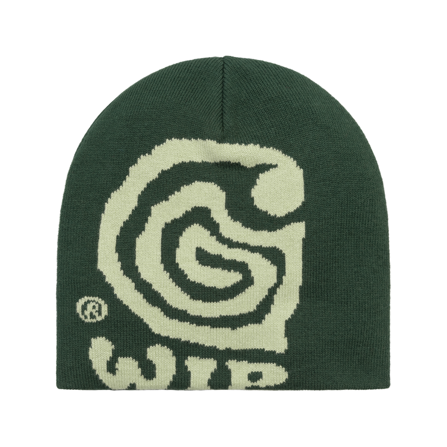 Helix Beanie - Sycamore Tree / Pale Olive