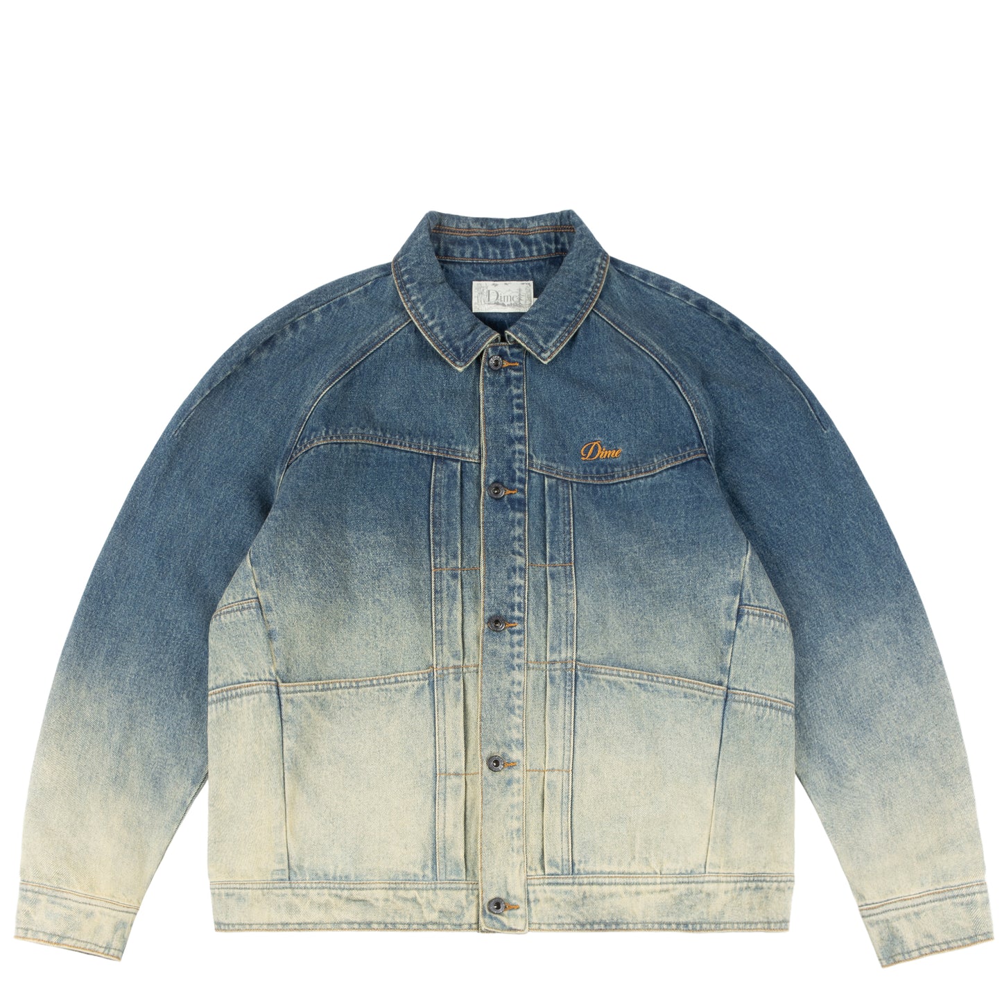 Denim Jacket - Dipped Sandblasted Indigo